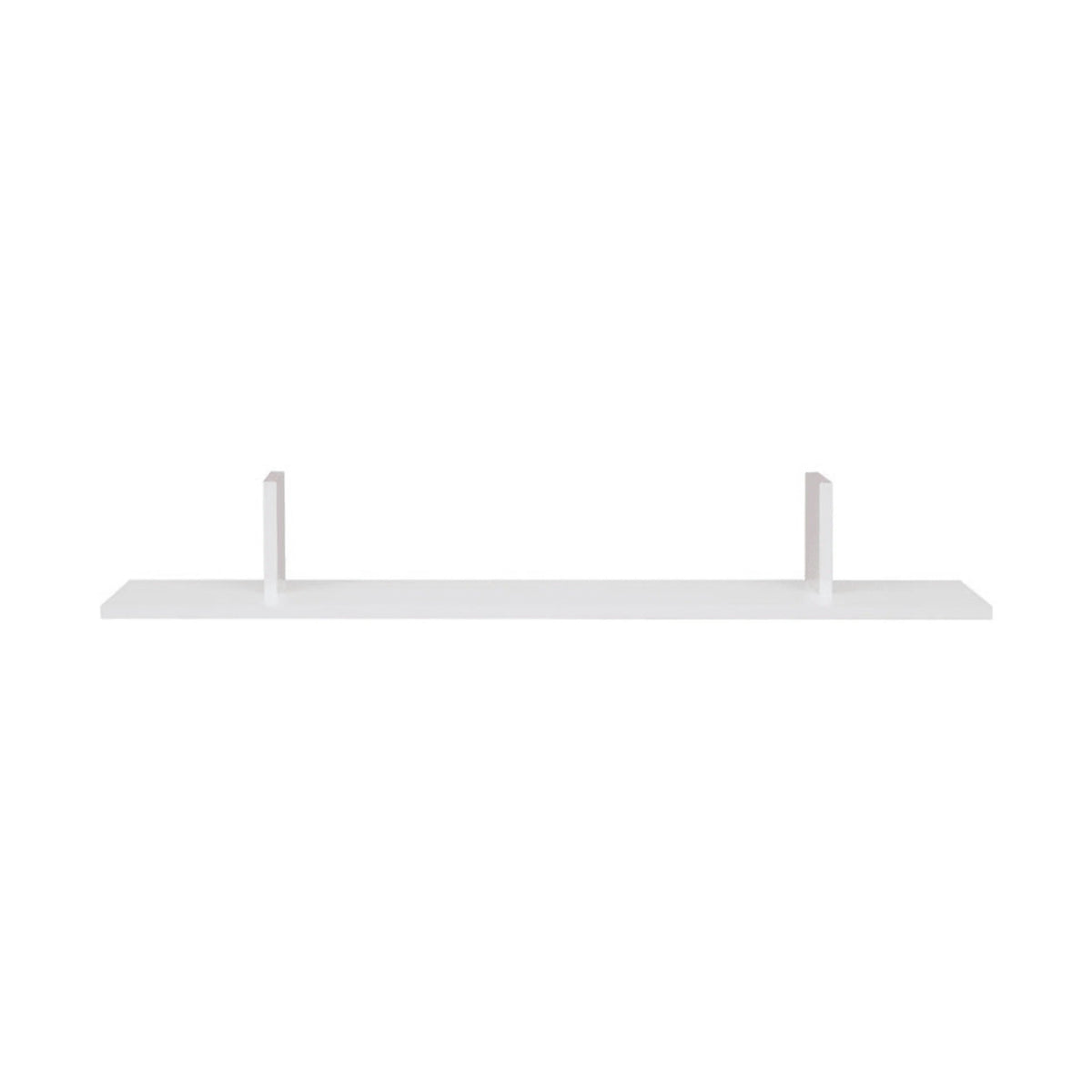 Polita JUNONA LINE, alb, PAL, 100x14x15 cm