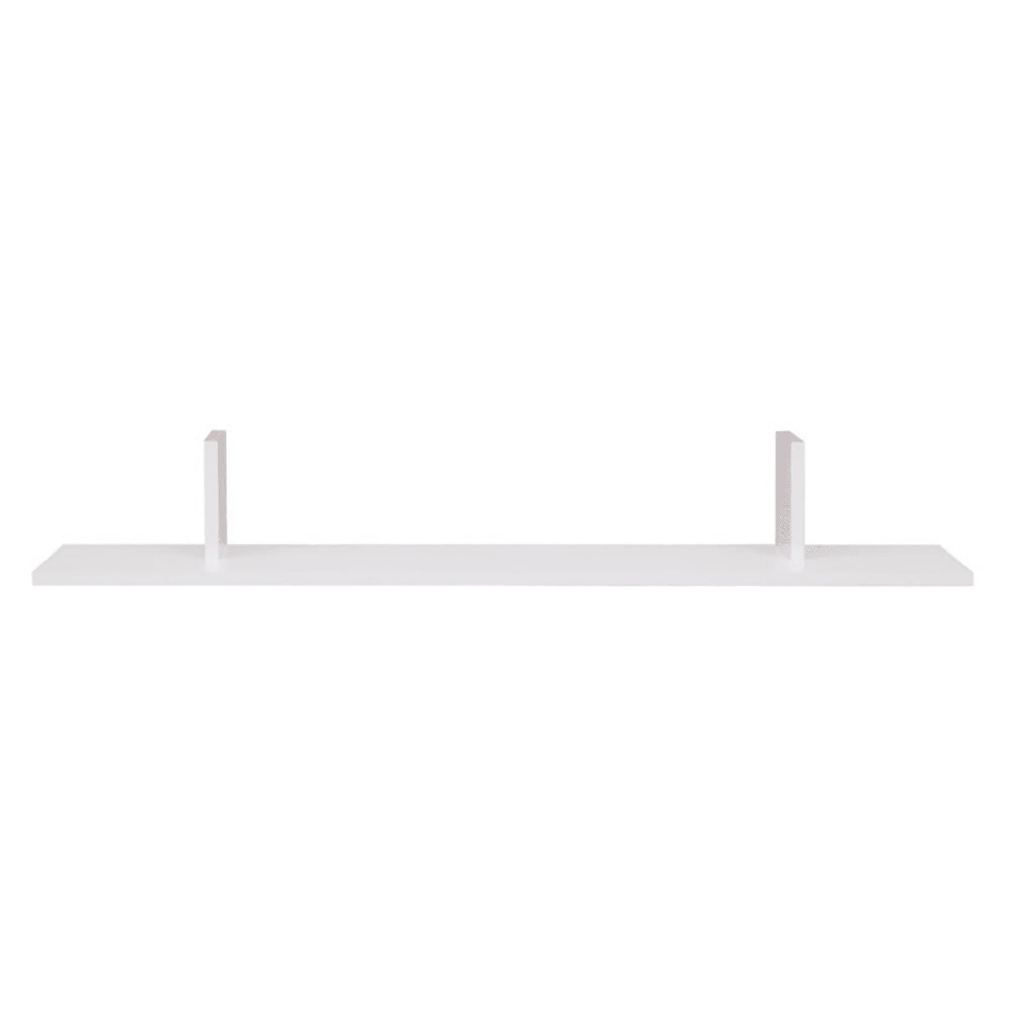 Polita JUNONA LINE, alb, PAL, 100x14x15 cm