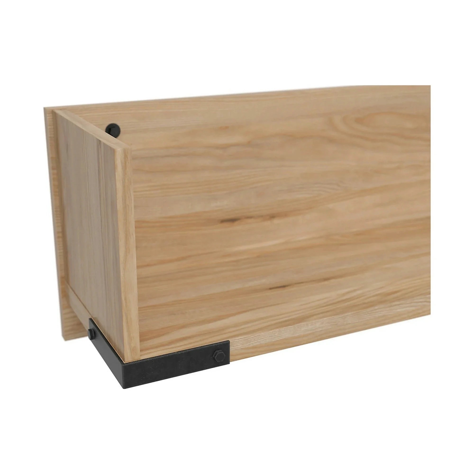 Polita LARA, stejar, PAL laminat, 117x24x28 cm