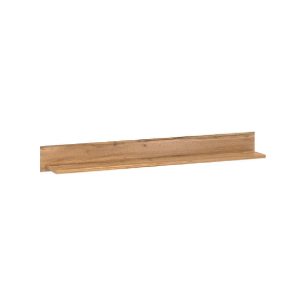 Polita PUSAN D, stejar apalache, DTD laminat, 150x22x16 cm