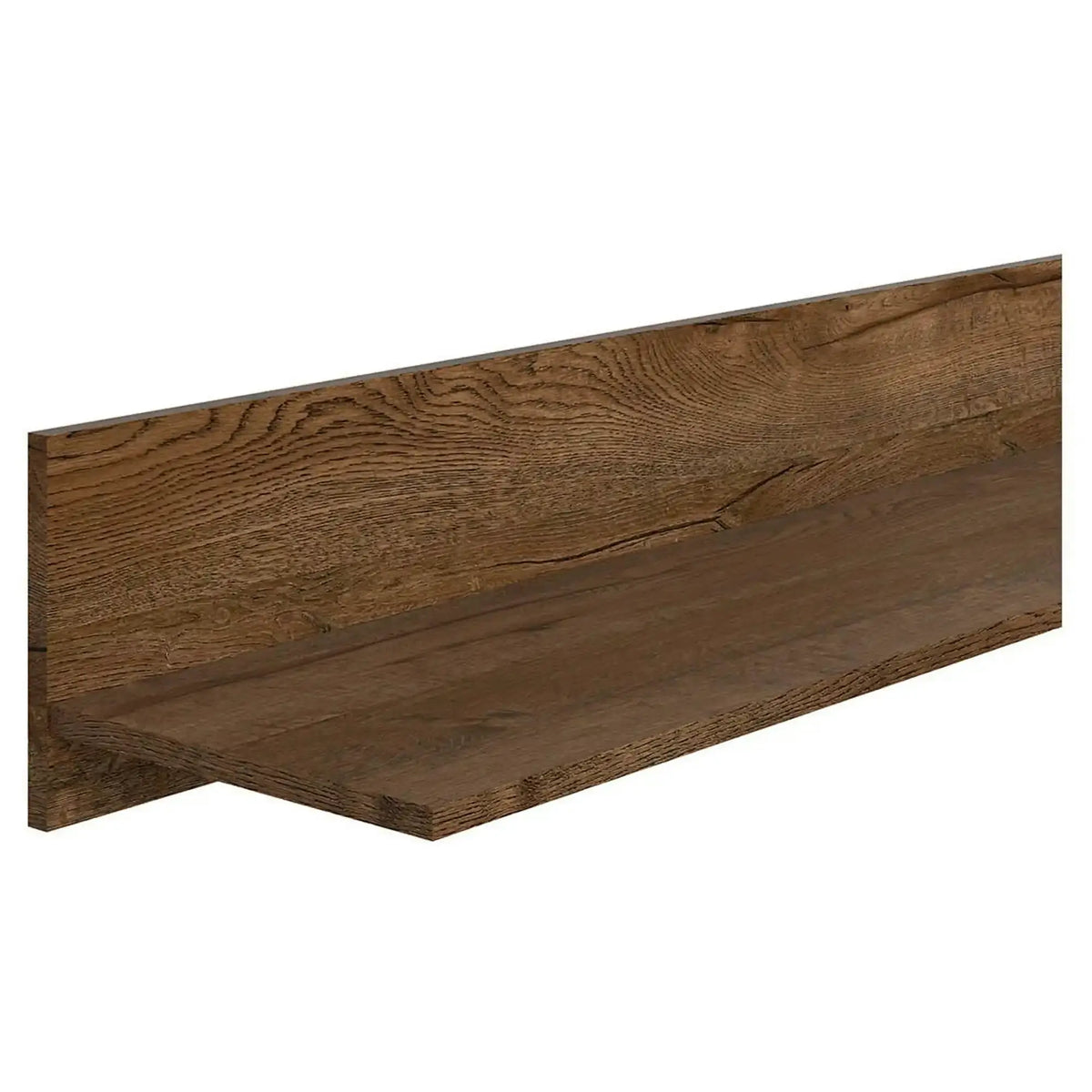 Polita RUSO, stejar, PAL laminat, 149x28x20 cm
