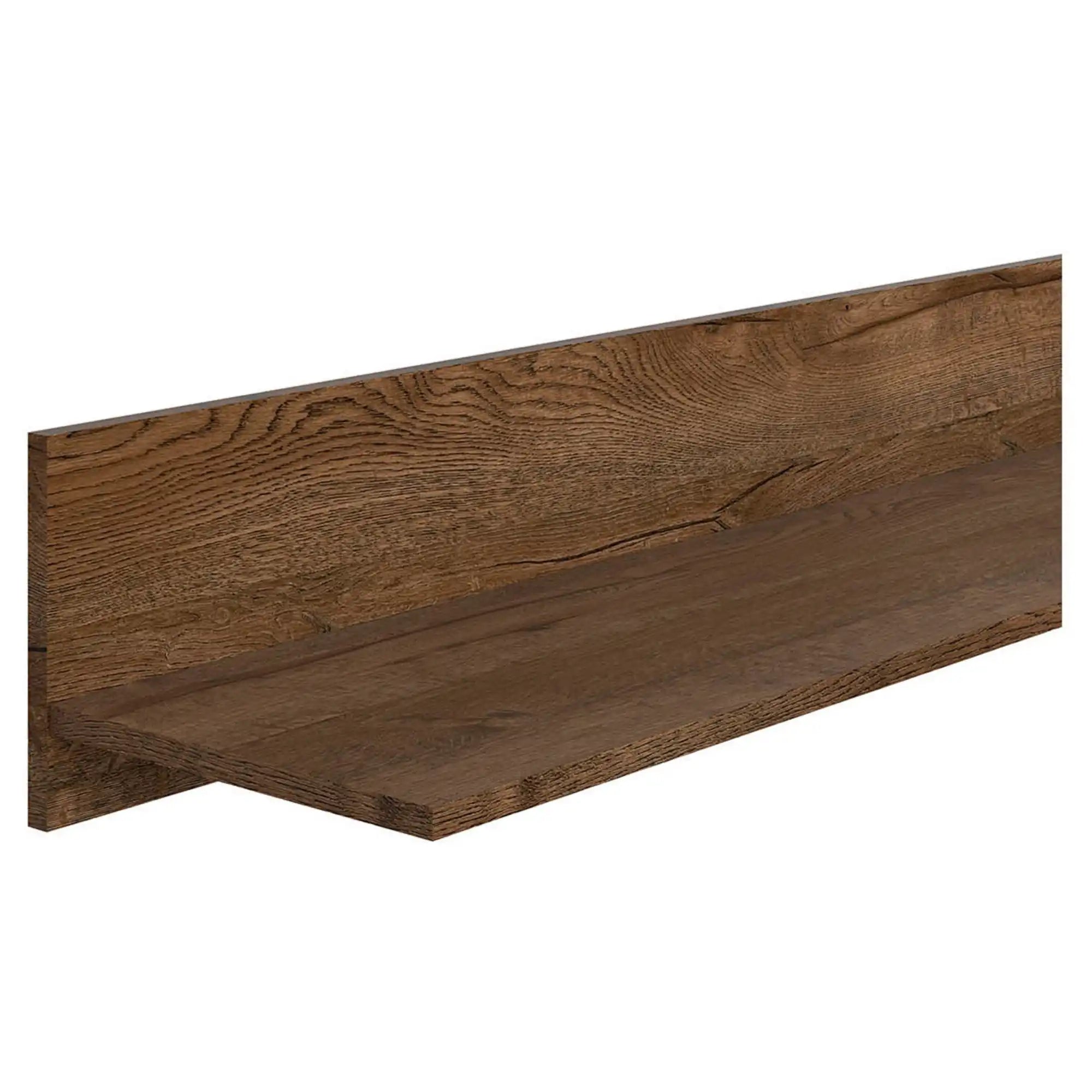 Polita RUSO, stejar, PAL laminat, 149x28x20 cm