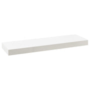 Polita ZACK, alb, 50x25x5 cm