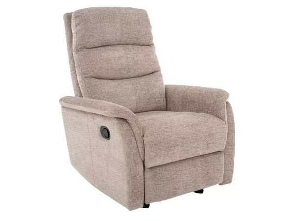 Fotoliu recliner JOWIS, stofa clasica bej inchis - Raven 30, 78x98/160x102 cm