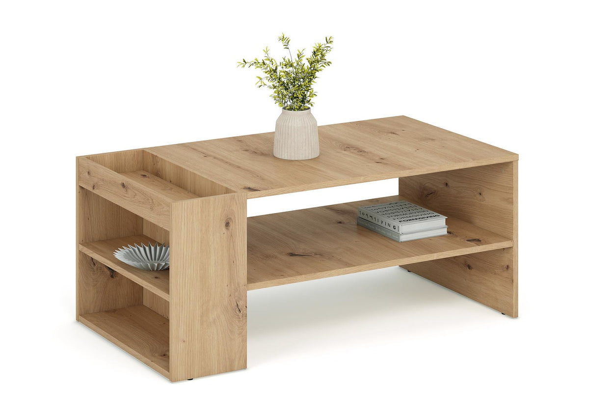 Masuta cafea MURCIA, stejar artisan, PAL laminat, 100x55x42 cm
