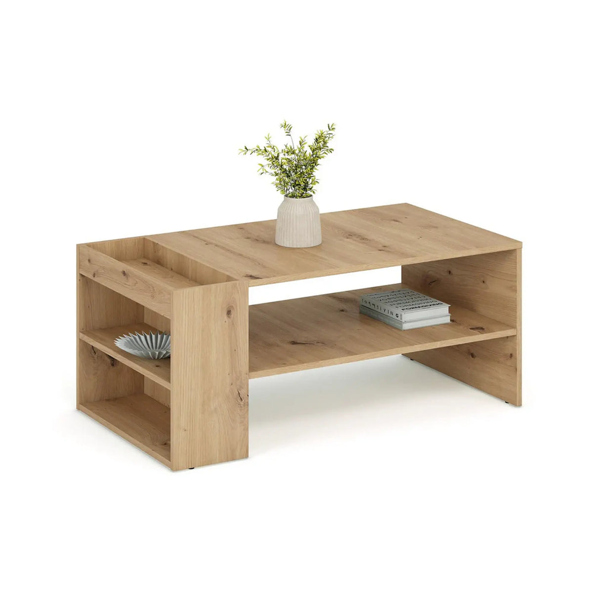 Masuta cafea MURCIA, stejar artisan, PAL laminat, 100x55x42 cm