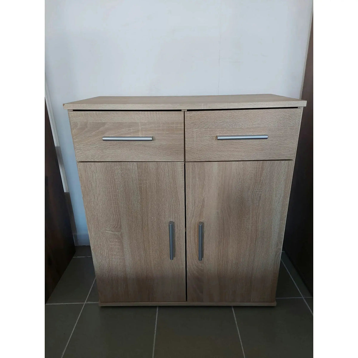 PRODUS RESIGILAT - Comoda RESITA TYP 2, stejar sonoma, DTD, 71x35x80 cm