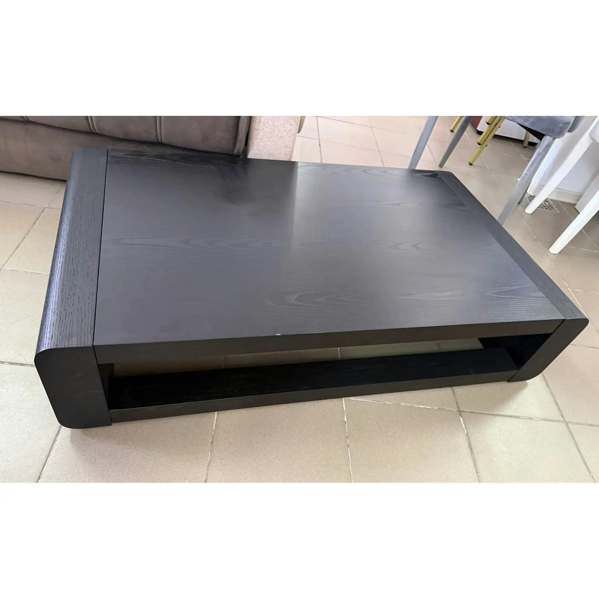PRODUS RESIGILAT - Masuta cafea CONTUR, wenge, PAL, 118x70x25 cm