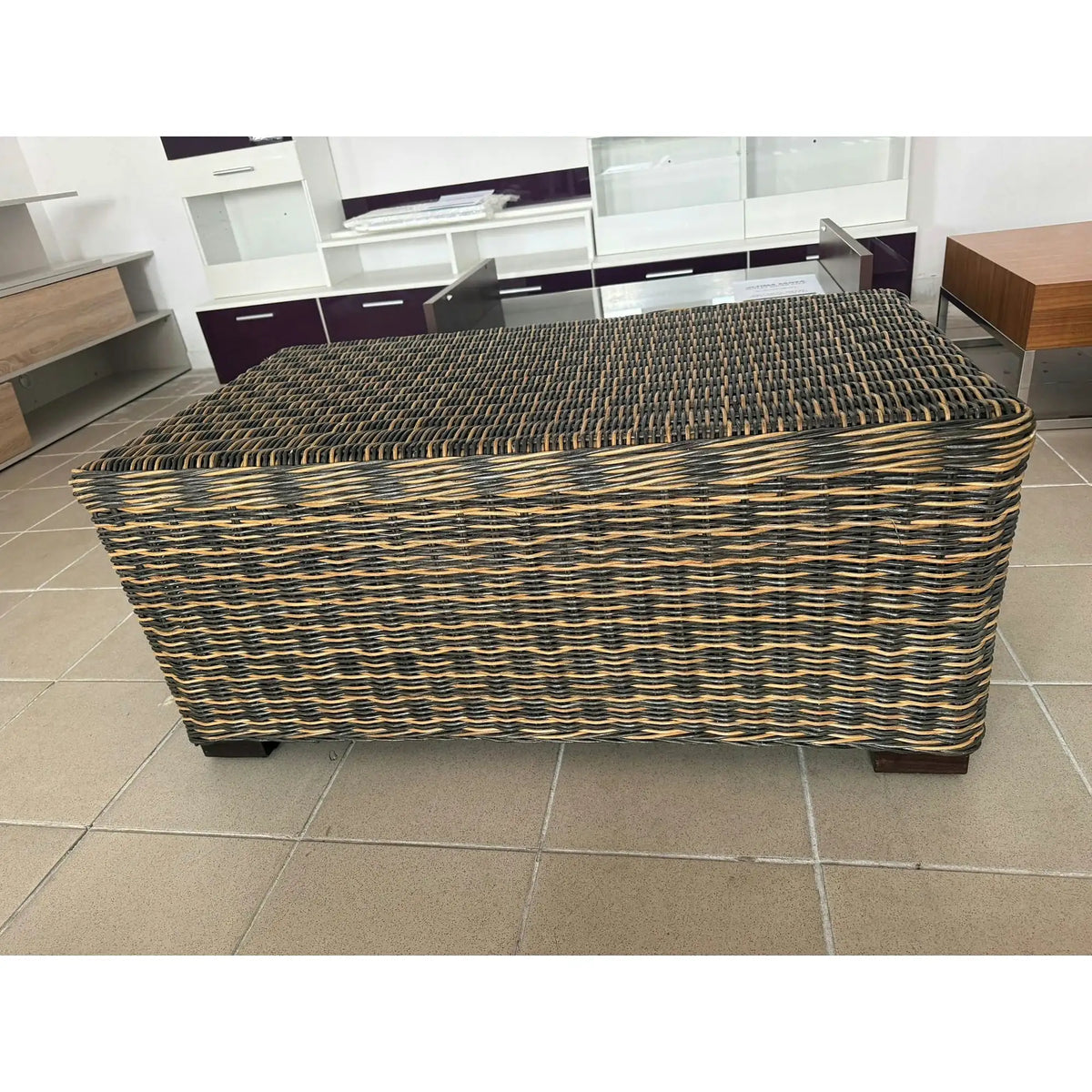 PRODUS RESIGILAT - Masuta cafea de gradina BIANCA, rattan