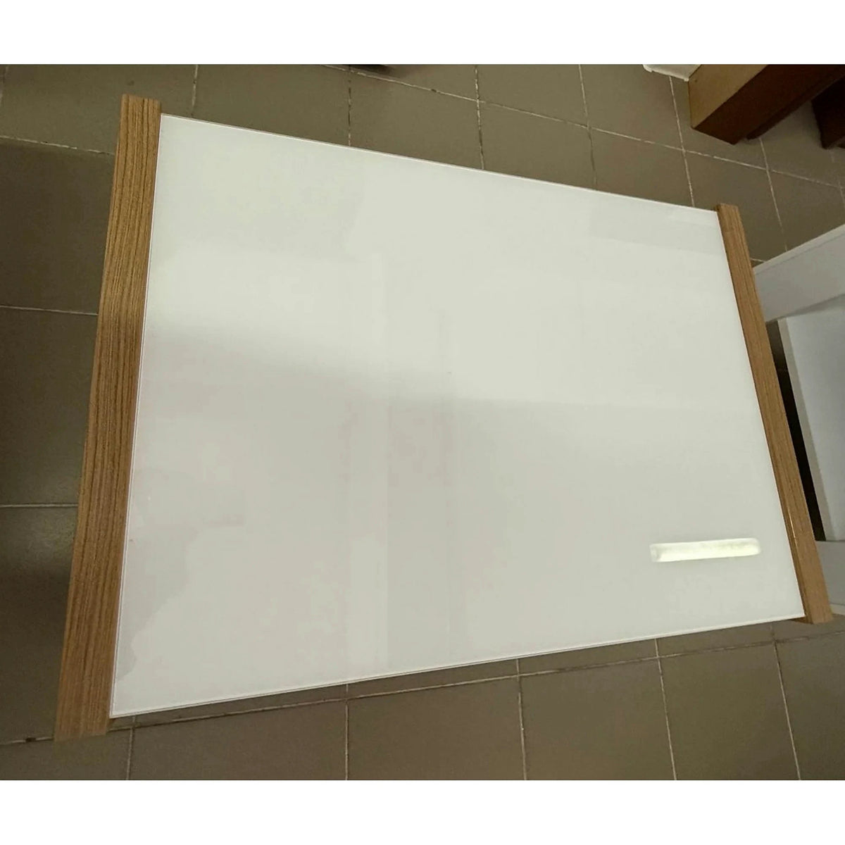 PRODUS RESIGILAT - Masuta cafea NEW YORK, alb/stejar, 89x62x35 cm