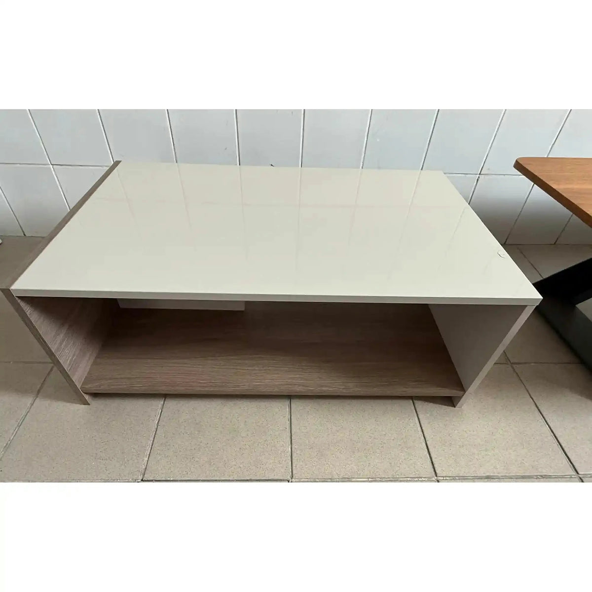PRODUS RESIGILAT - Masuta de cafea HAVANA, stejar/crem, 90x65x35 cm