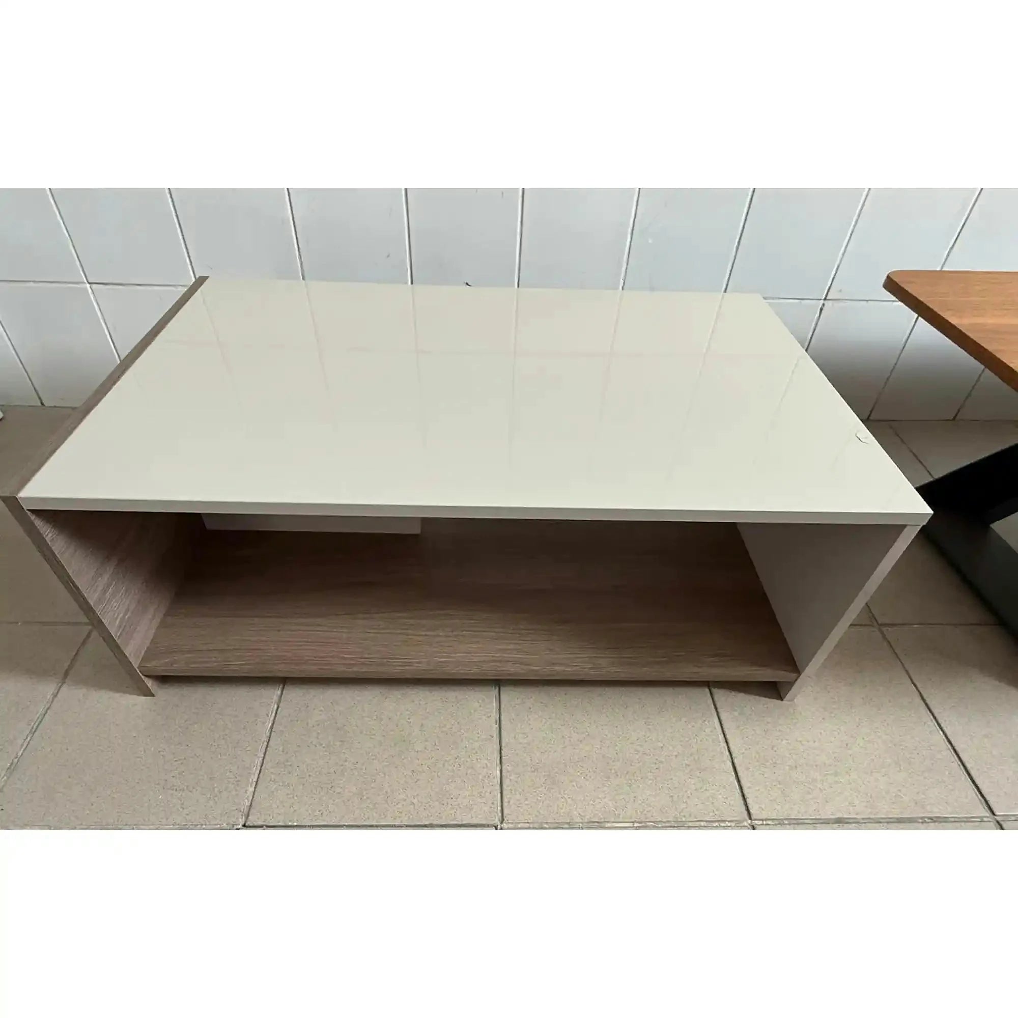 PRODUS RESIGILAT - Masuta de cafea HAVANA, stejar/crem, 90x65x35 cm