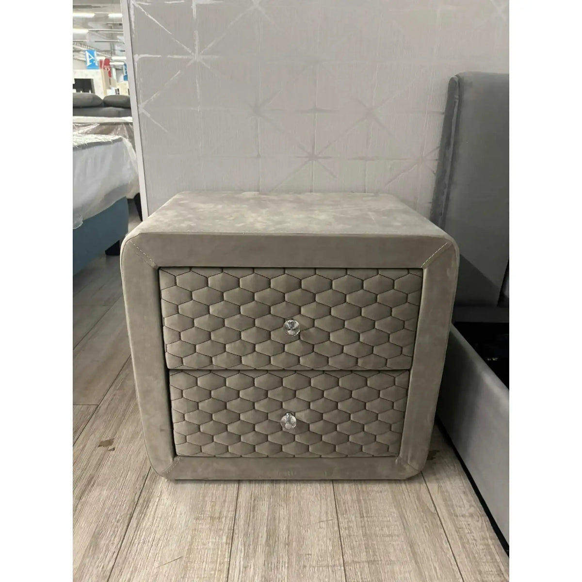 PRODUS RESIGILAT - Noptiera COMFORT ZONE, bej, 57x43x53 cm
