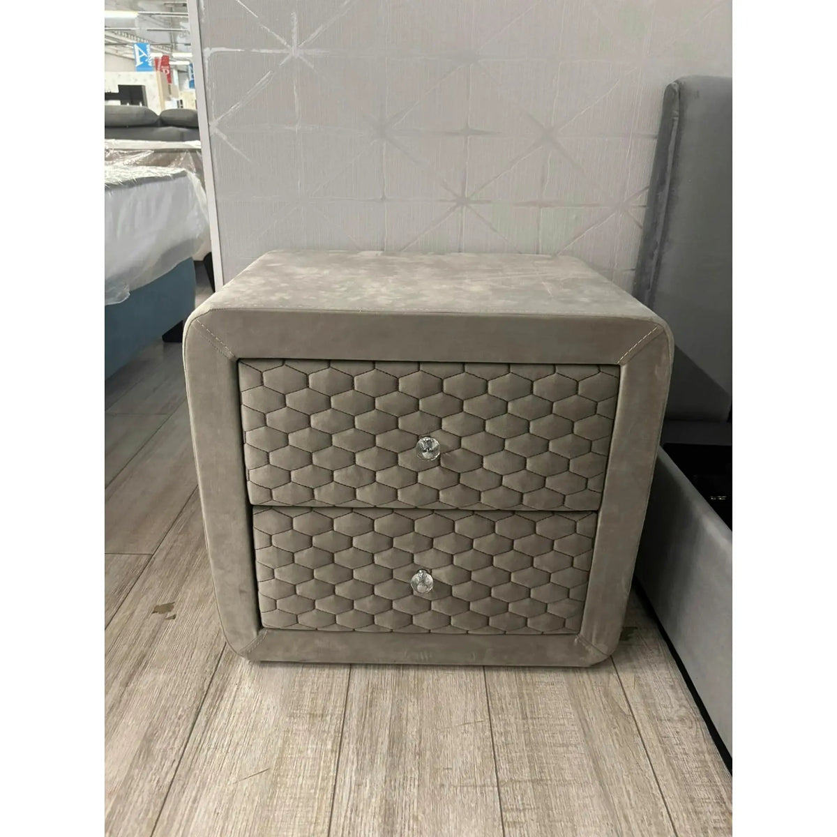 PRODUS RESIGILAT - Noptiera COMFORT ZONE, bej, 57x43x53 cm