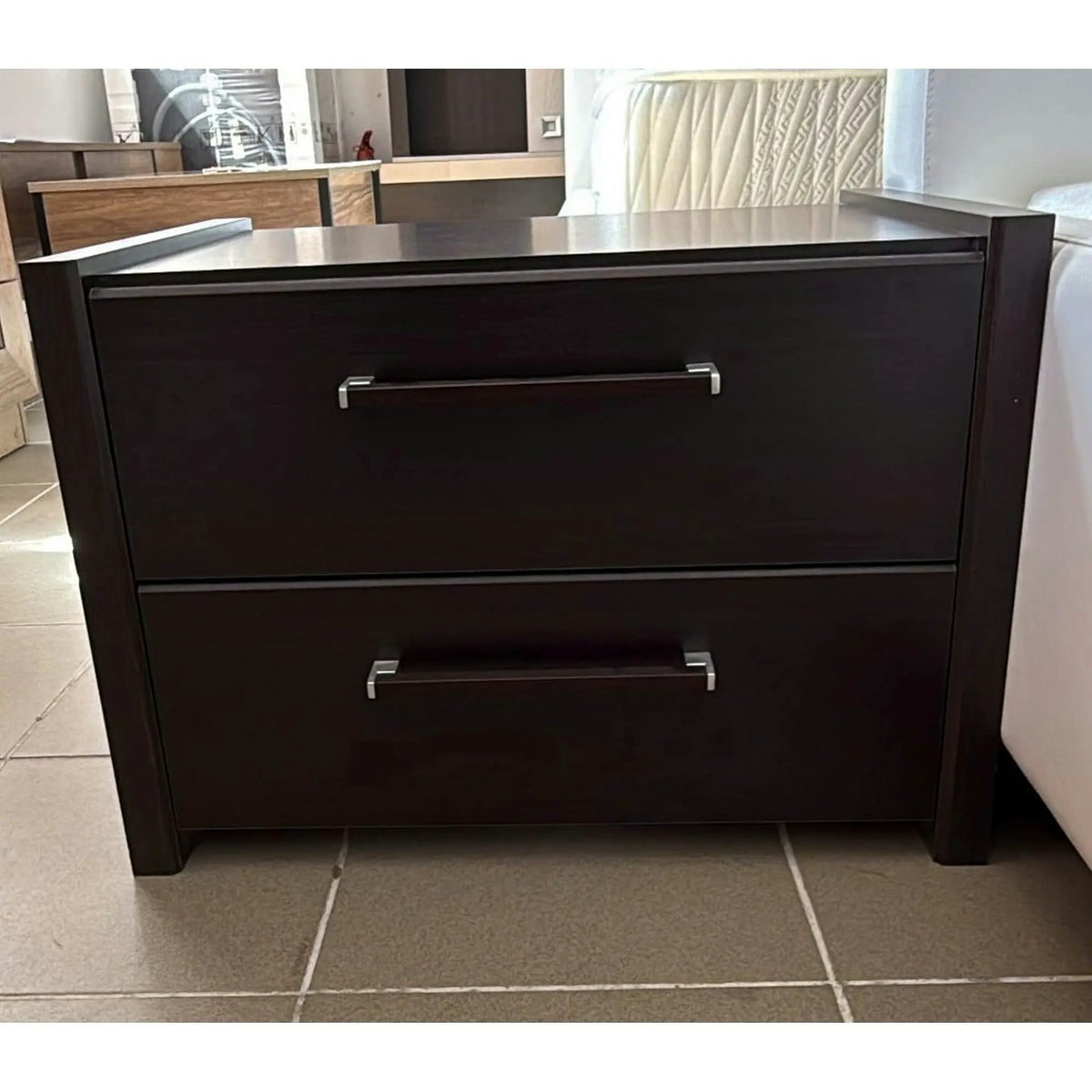 PRODUS RESIGILAT - Noptiera MIRACCO, wenge, PAL, 57x40x40 cm