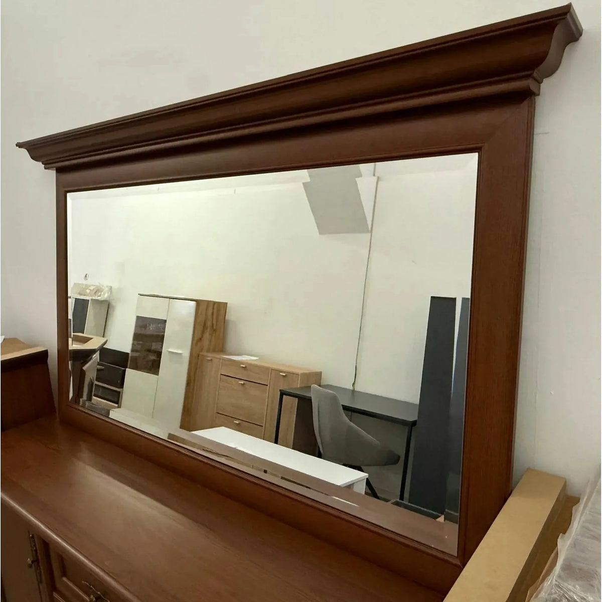 PRODUS RESIGILAT - Oglinda KENT, castan, 155x11x88 cm