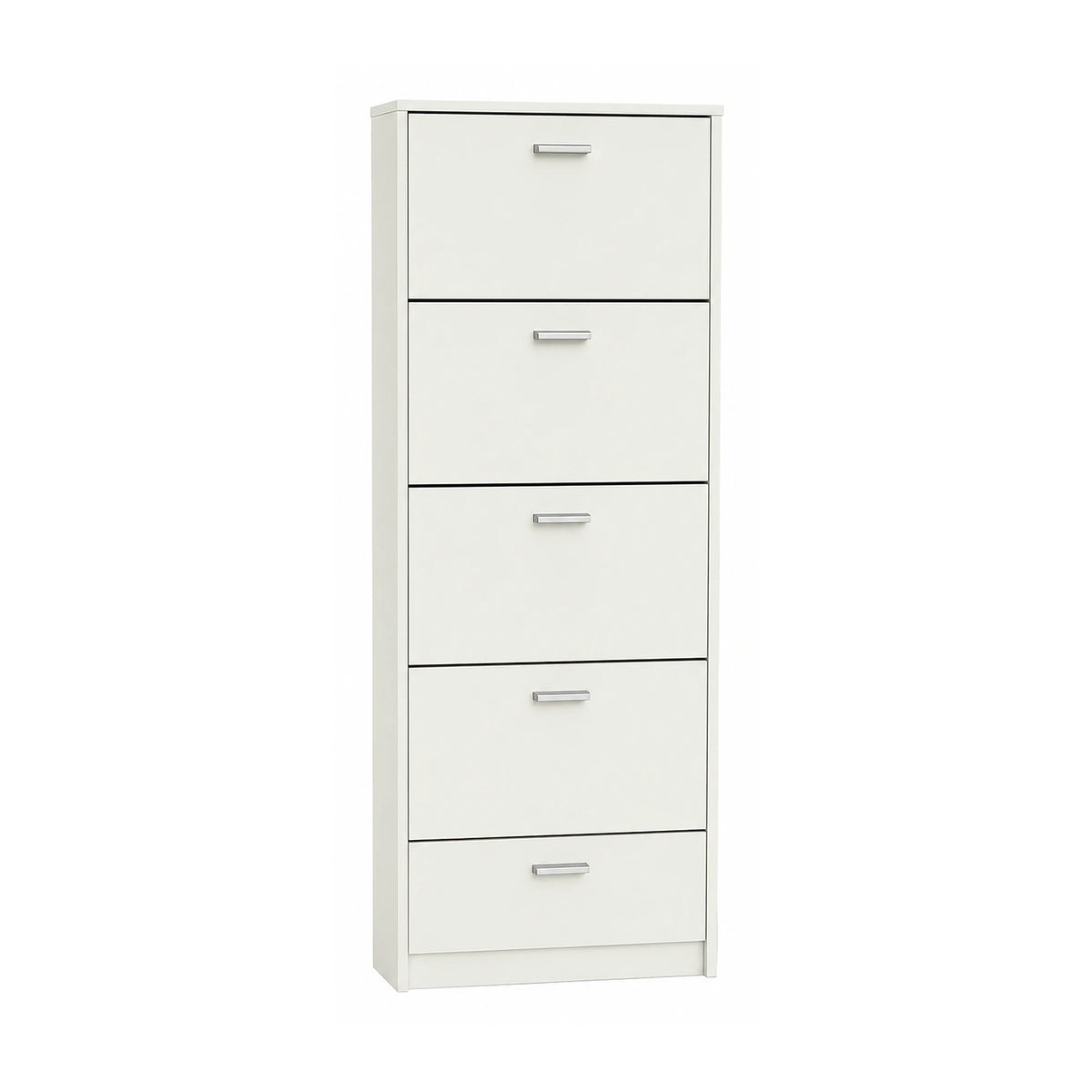PRODUS RESIGILAT - Pantofar MOBI 15, alb, DTD laminat, 58x18x170 cm