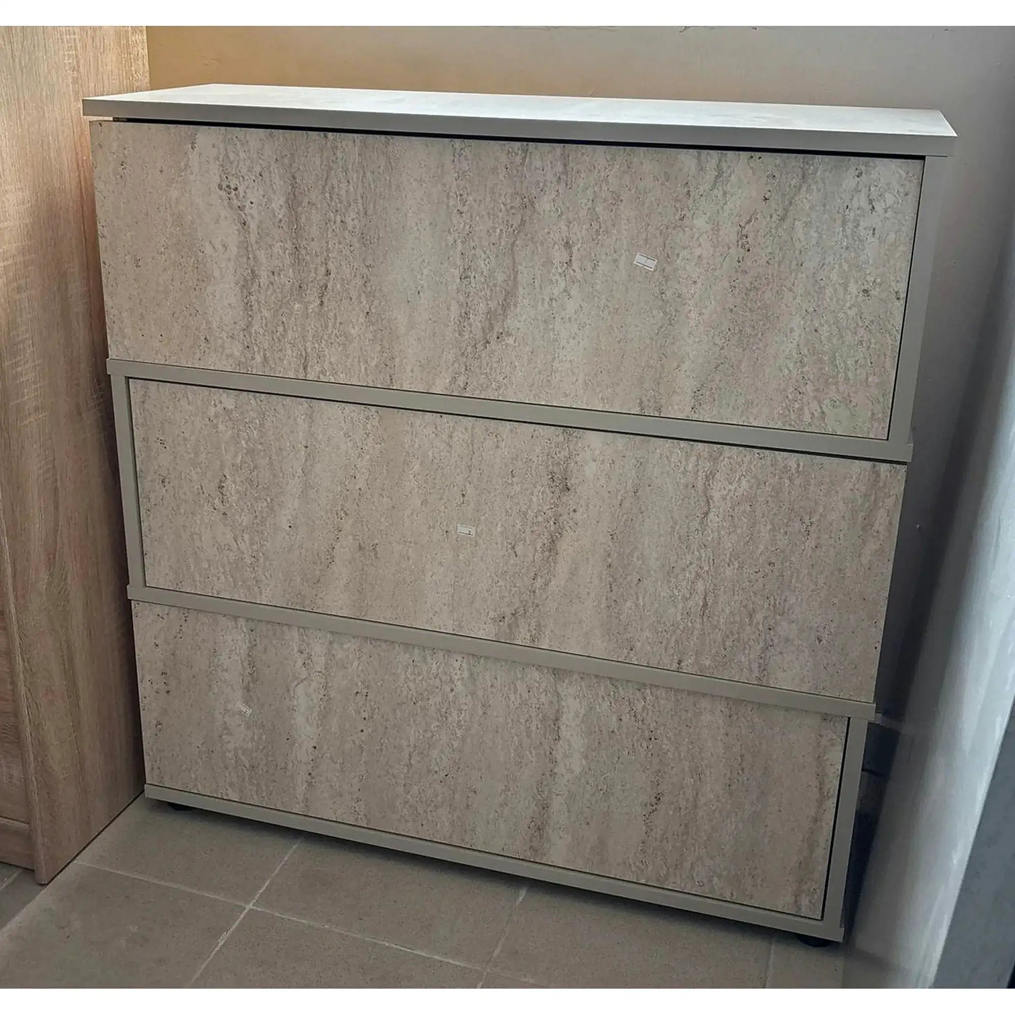 PRODUS RESIGILAT - Pantofar NAPOLYON, bej, PAL, 90x30x93 cm