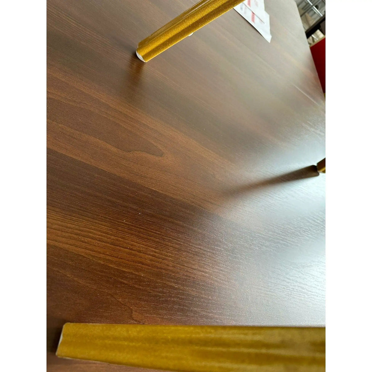 PRODUS RESIGILAT - Scaun ZINA 2 NEW, stofa/metal, verde/cadru mat auriu, 44x50x93 cm