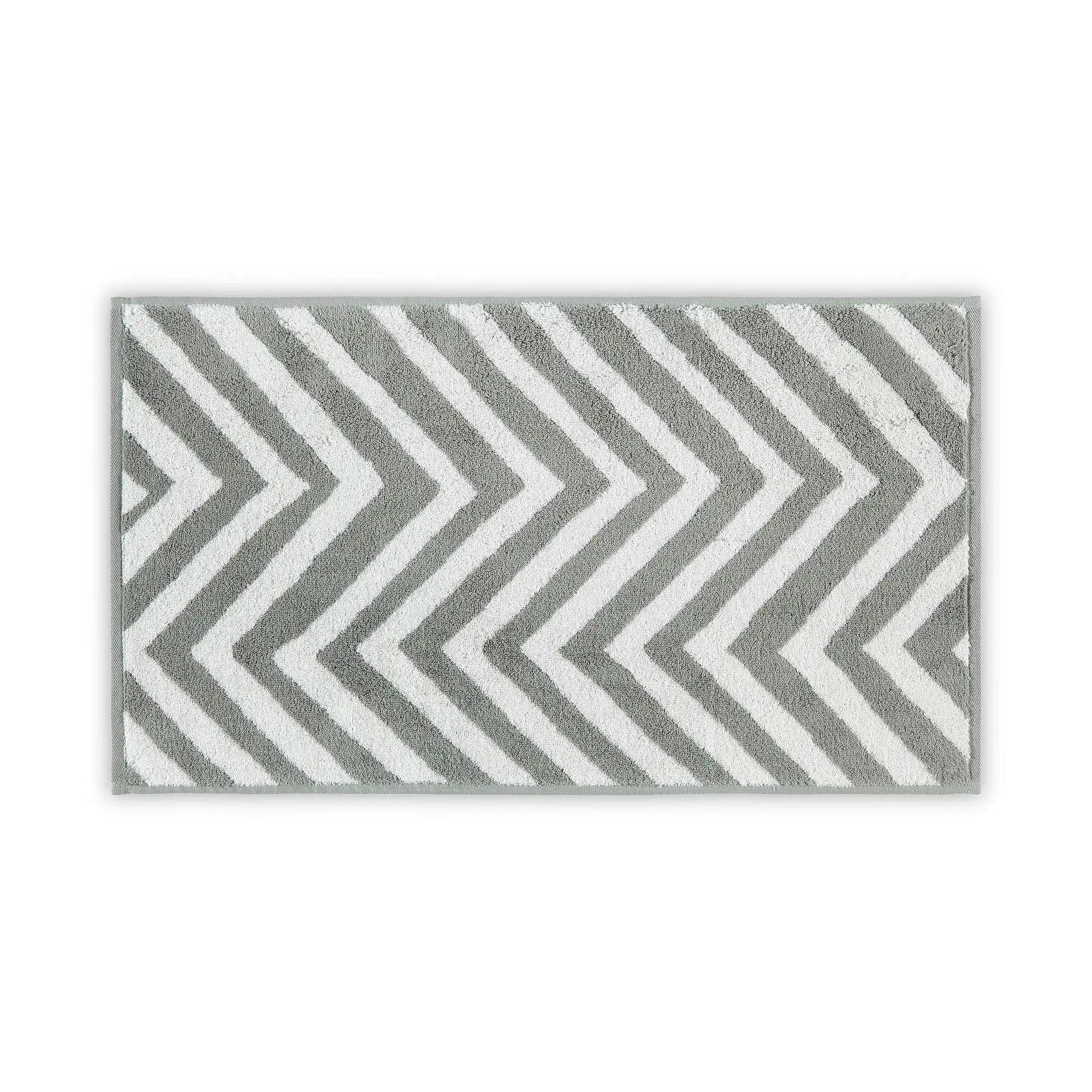 Prosop baie 581CAN1360, gri/alb, bumbac, 33x33 cm