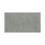 Prosop baie CHEVRON, gri, bumbac, 40x71 cm