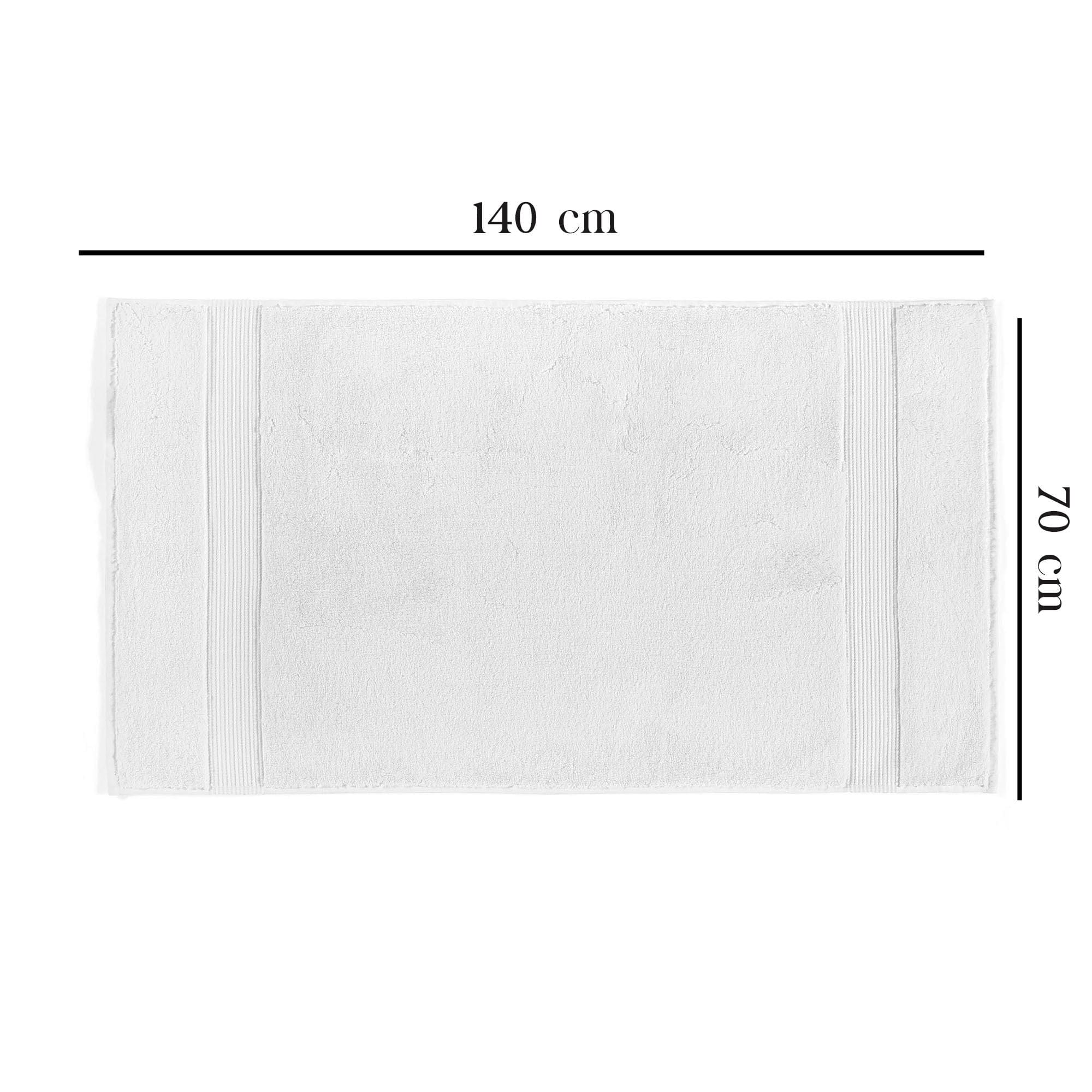 Prosop baie CHICAGO, alb, bumbac, 70x140 cm