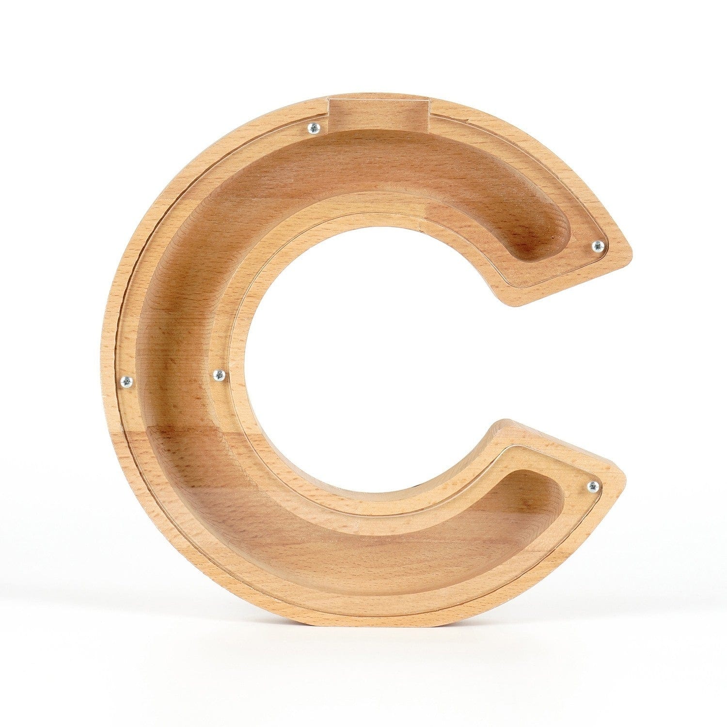 Pusculita HAKUMC, stejar, lemn/sticla, 23x3x23 cm