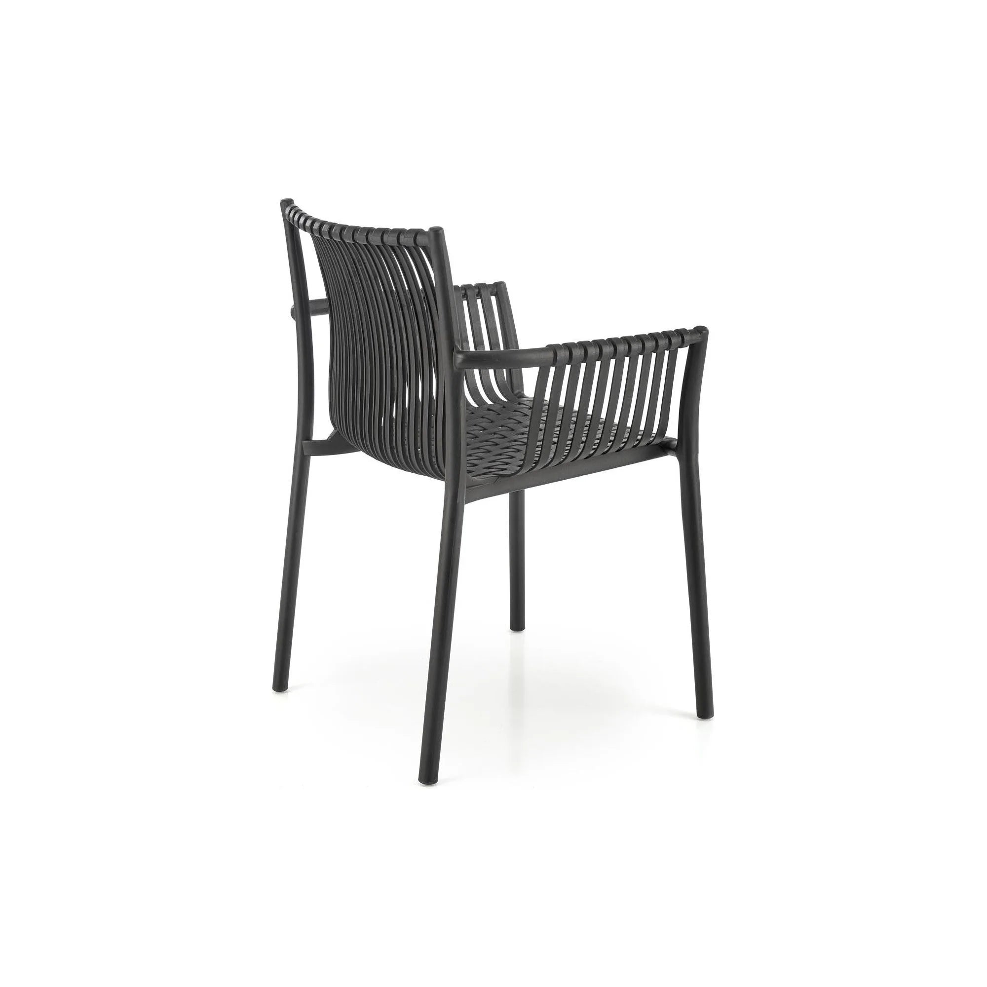 Scaun K492, negru, polipropilena, 60X56X84 cm