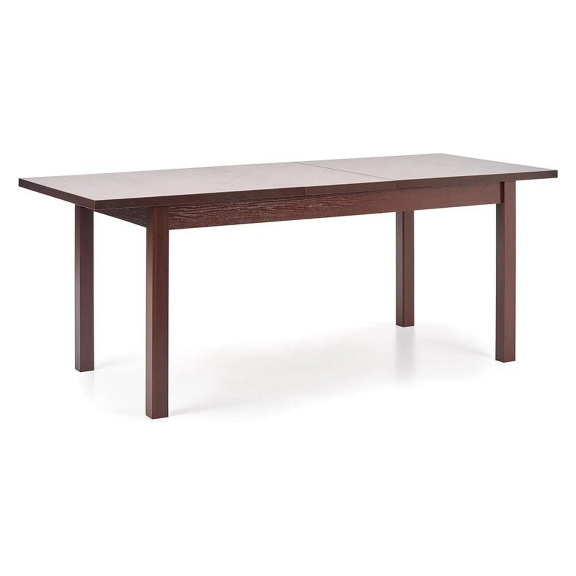 Masa extensibila MAURYCY, nuc inchis, PAL, 118/158x75x75 cm