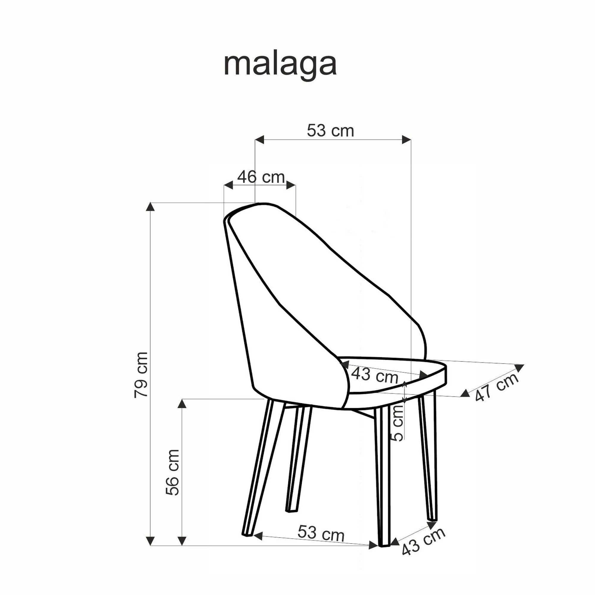 Scaun rotativ MALAGA, caramiziu/stejar, stofa clasica/lemn, 50x53x79 cm