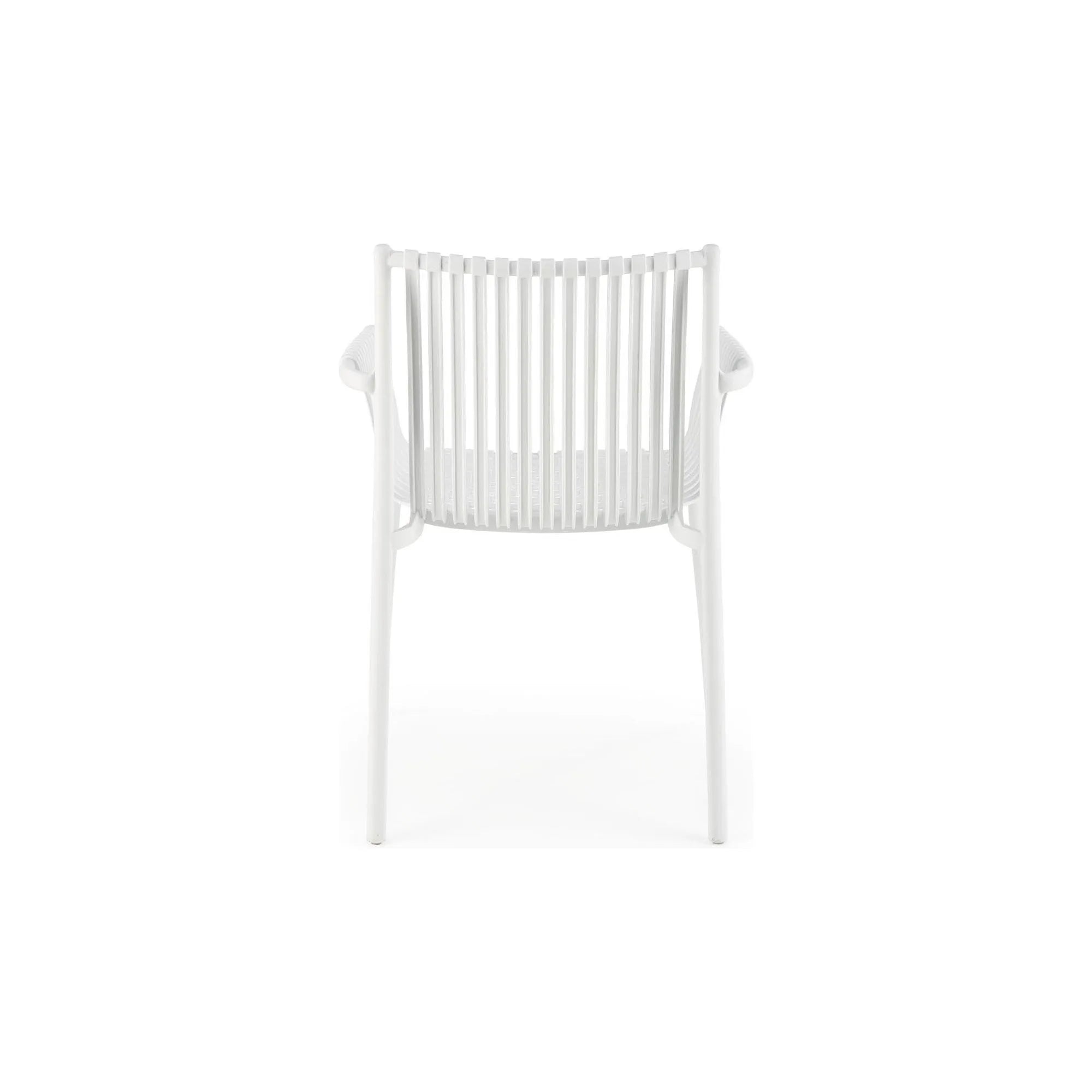 Scaun K492, alb, polipropilena, 60X56X84 cm