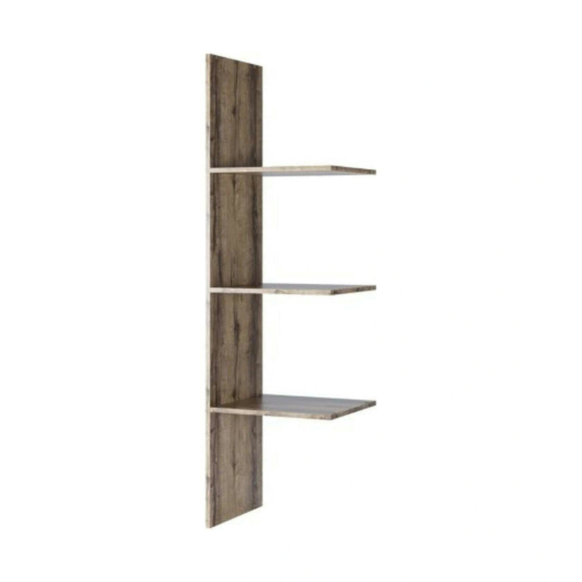 Raft Jagger, stejar inchis, PAL laminat, 47x40x162 cm