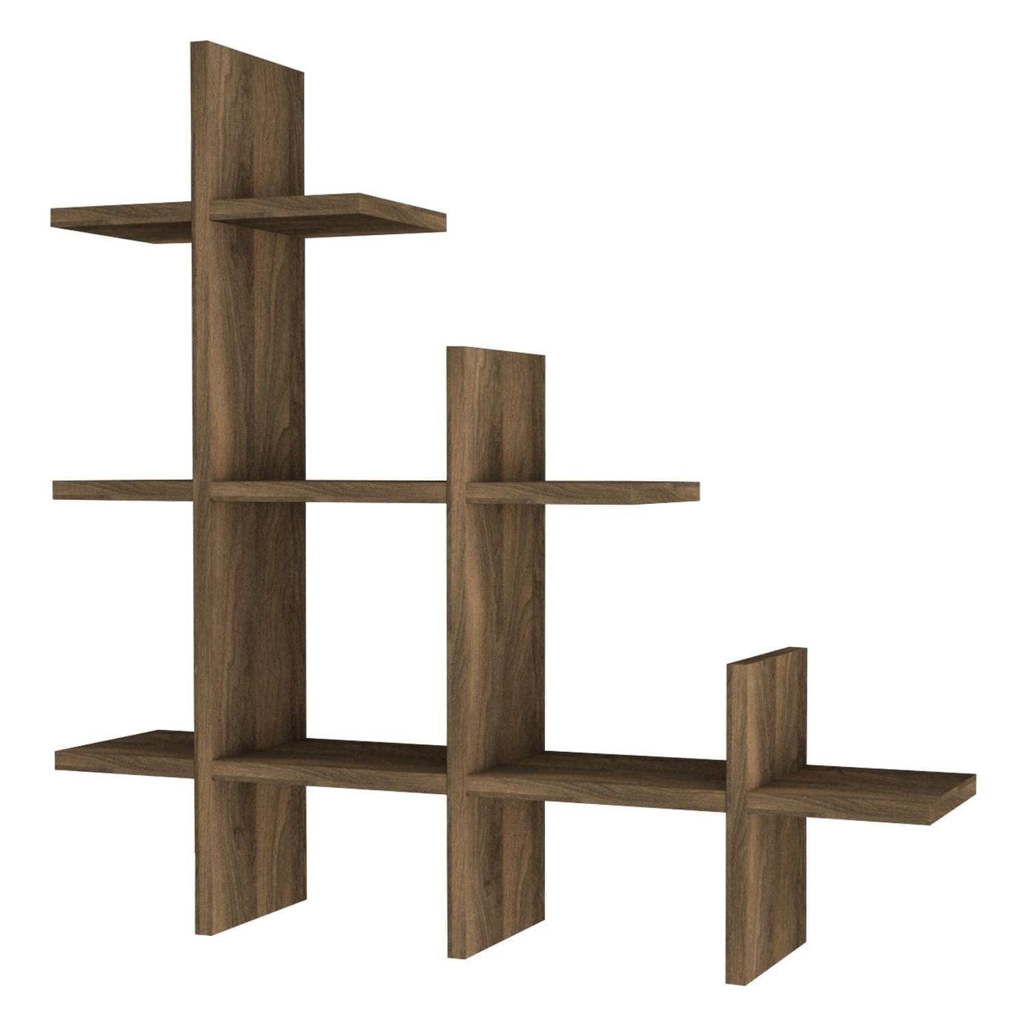 Raft JUKE, nuc, PAL melaminat, 82x18x80 cm