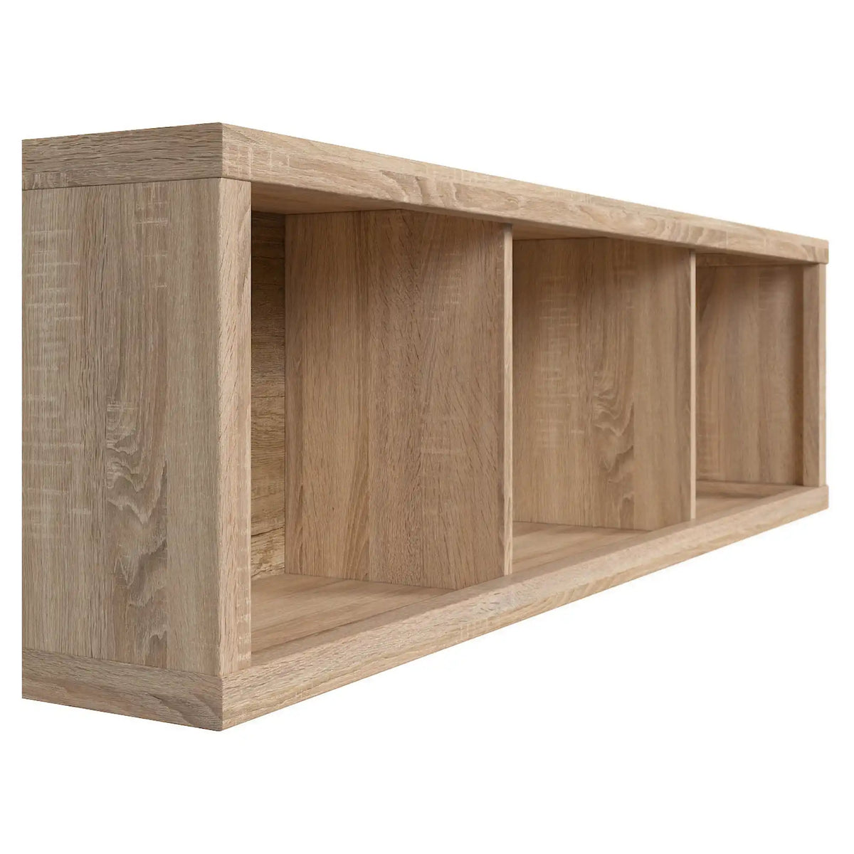 Raft KASPIAN, stejar sonoma, PAL laminat, 144x31x40 cm