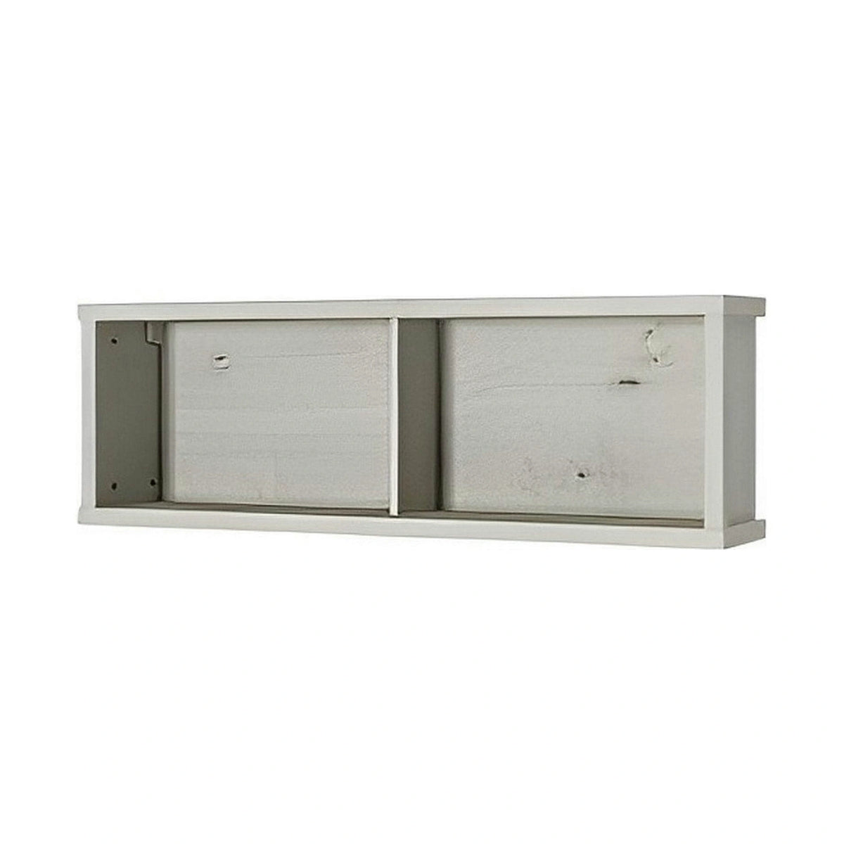 Raft NONELL, alb, PAL laminat, 120x24x40 cm