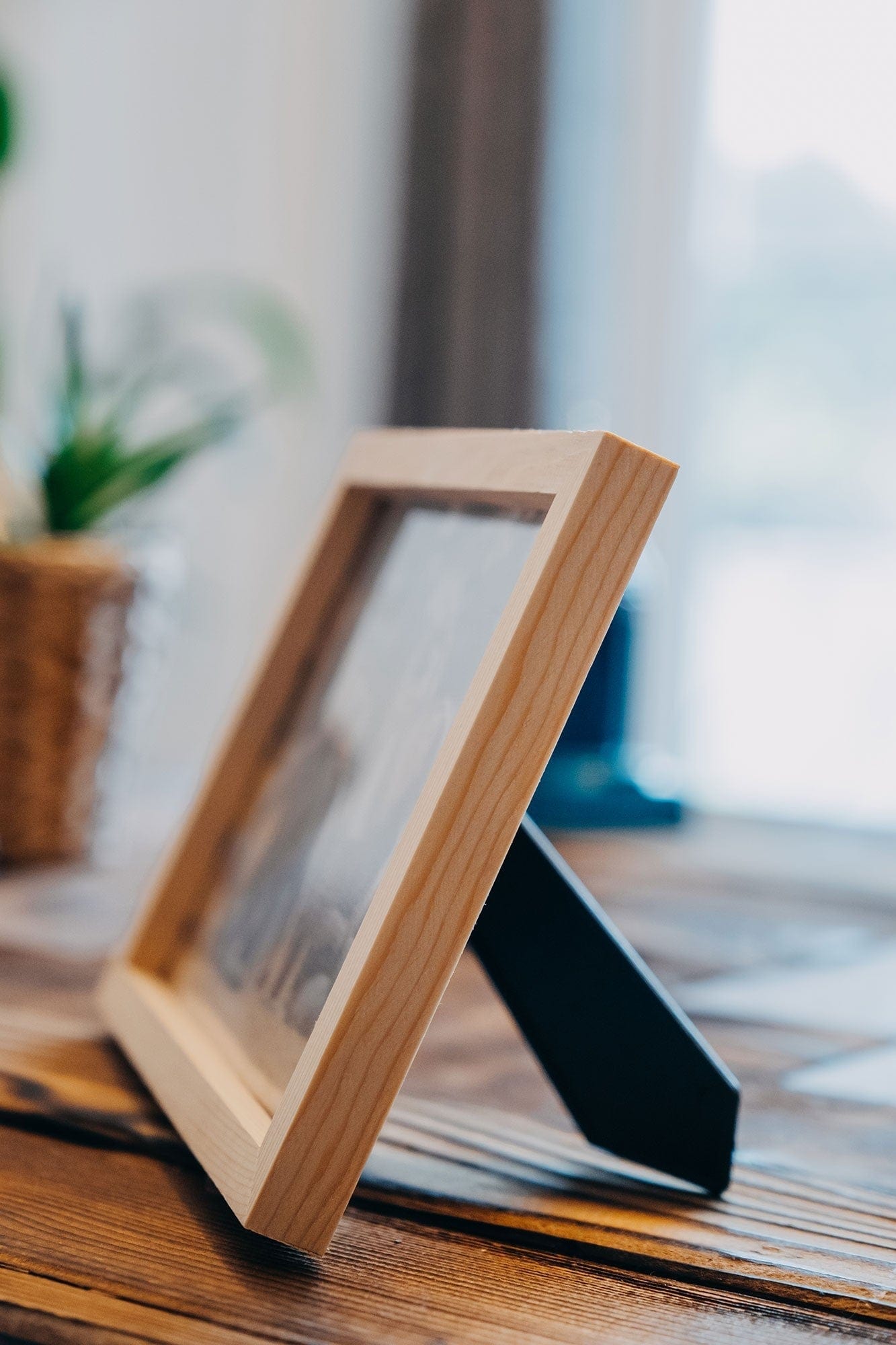 Rama foto DA1015, stejar, lemn, 15x2x10 cm