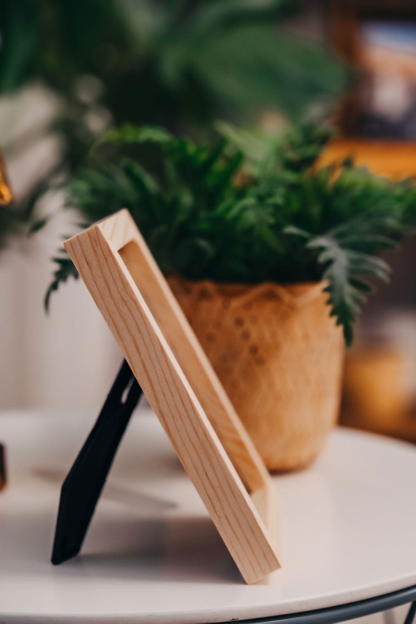 Rama foto DA1015, stejar, lemn, 15x2x10 cm