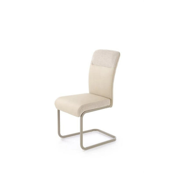 Scaun K584, bej/casmir, stofa clasica/otel, 46x60x100 cm
