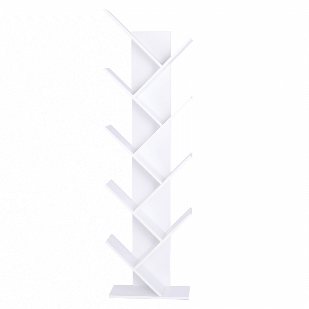 Biblioteca BAKI NEW TYP 1, alb, DTD laminat, 43x20x144 cm