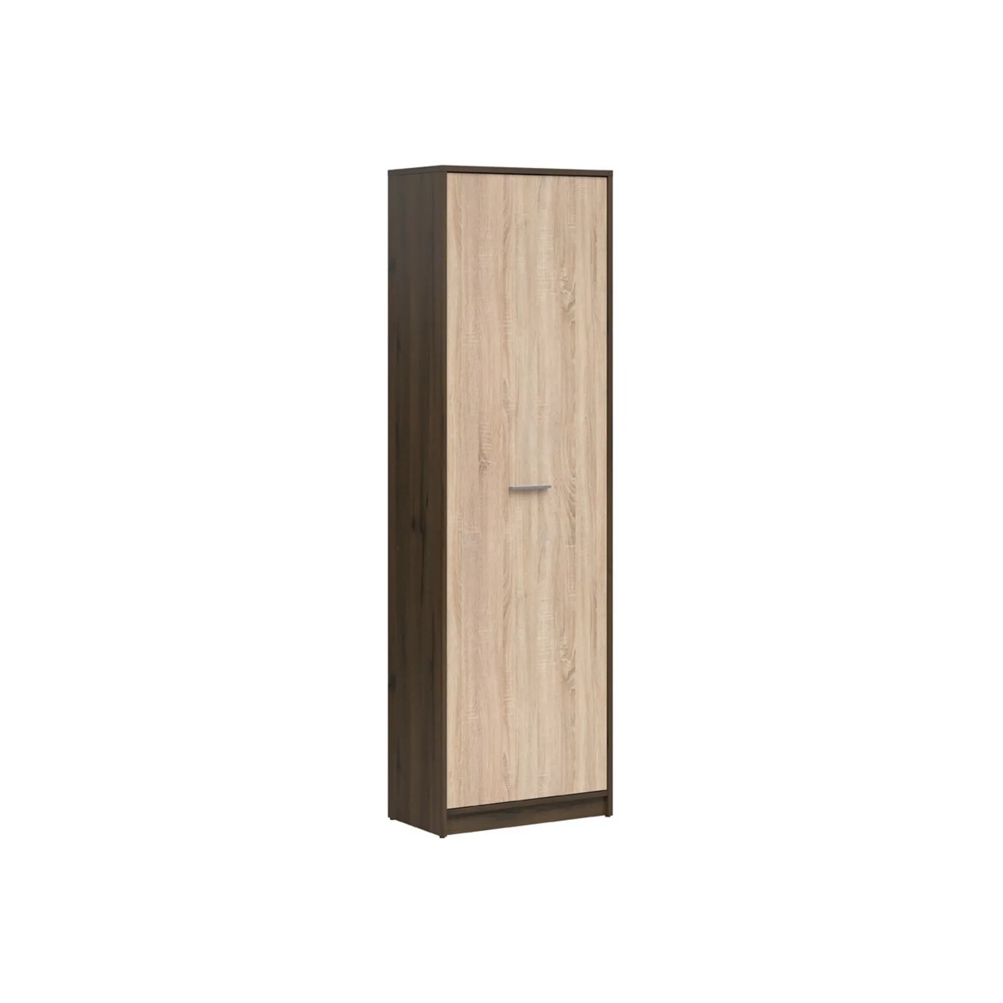 Dulap NEPO PLUS, stejar nobil/stejar sonoma, PAL laminat, cu o usa, 60x34x197 cm