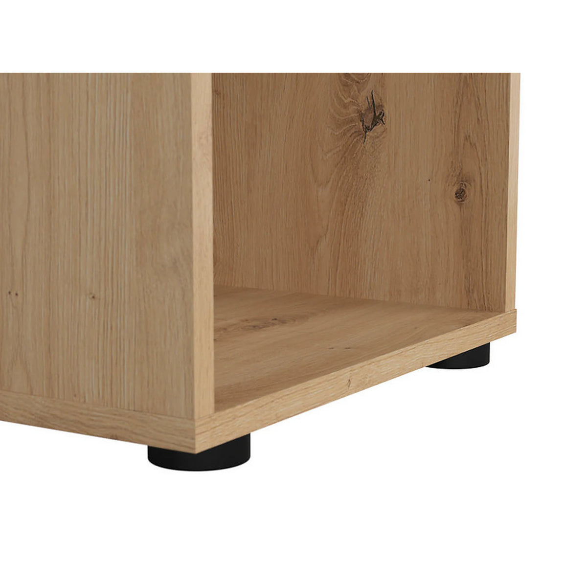 Biblioteca SPACE OFFICE, stejar artisan, PAL laminat, 42x37x203 cm