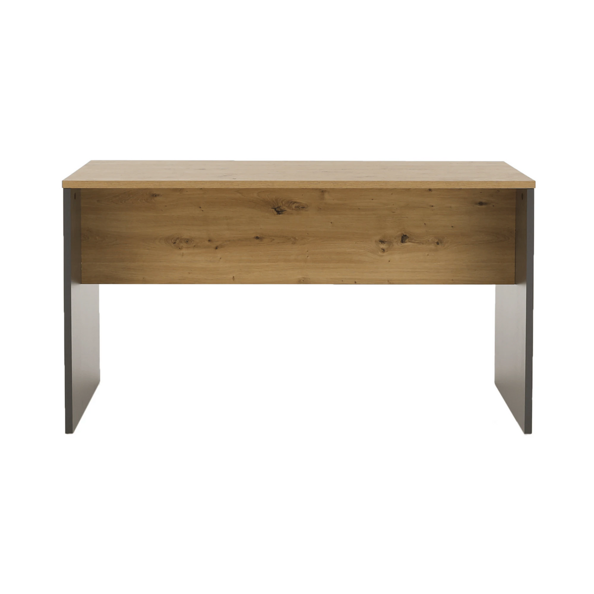 Masa birou RIOMA NEW TYP 16, gri grafit/stejar artisan, DTD laminat, 160x80x76 cm