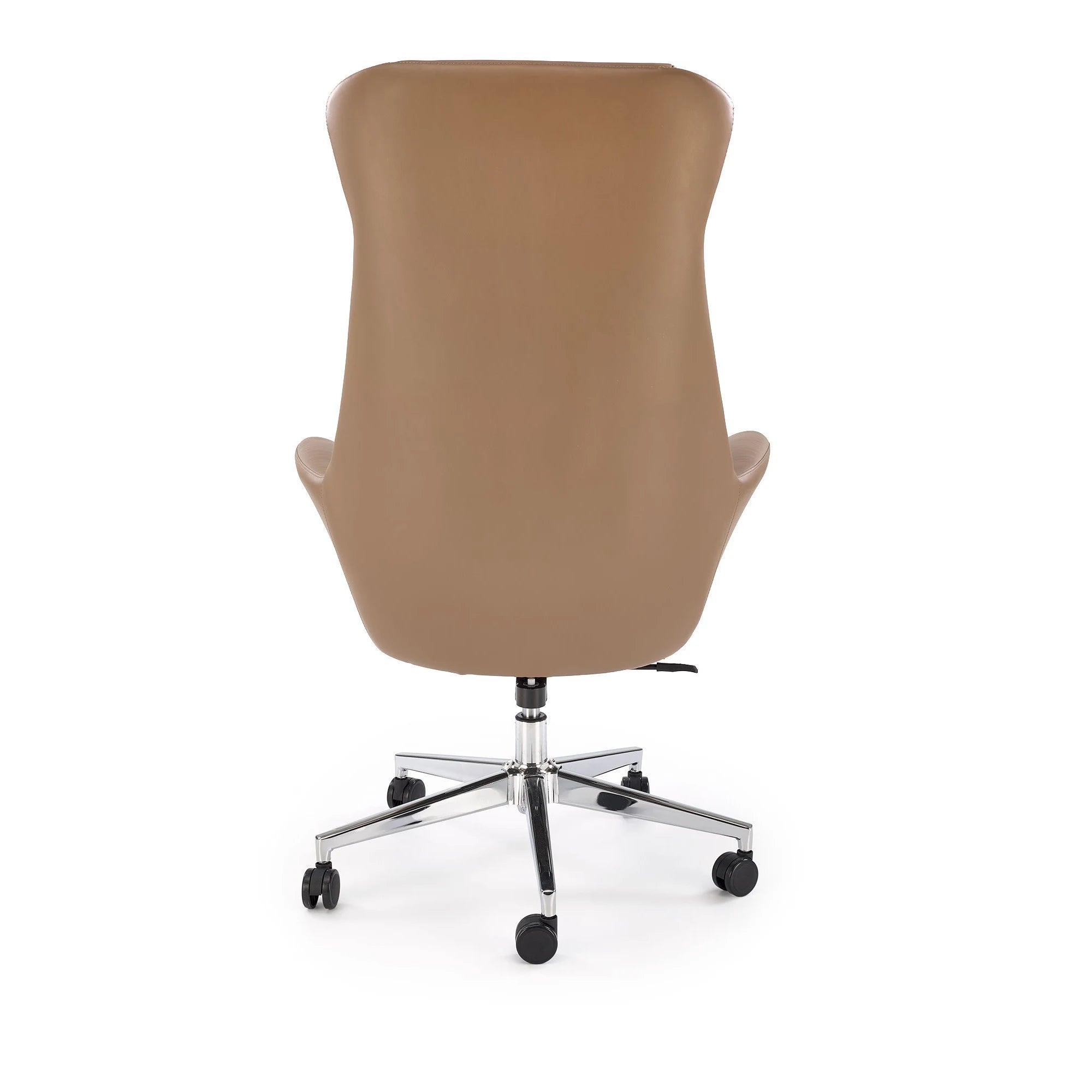 Scaun birou EDERSON, cappuccino, piele ecologica/metal, 76x65x125/131 cm