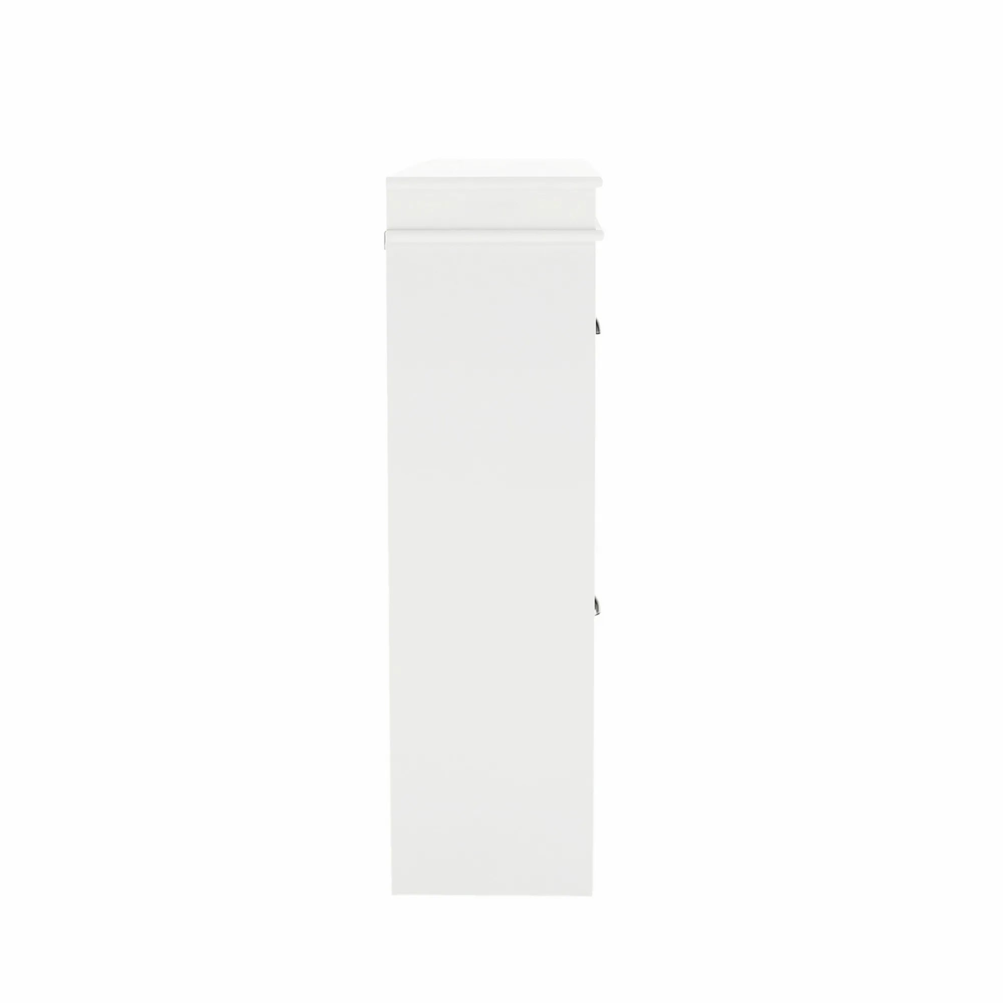 Pantofar SEBER TYP 5, alb/gri, PAL, 104x24x82 cm