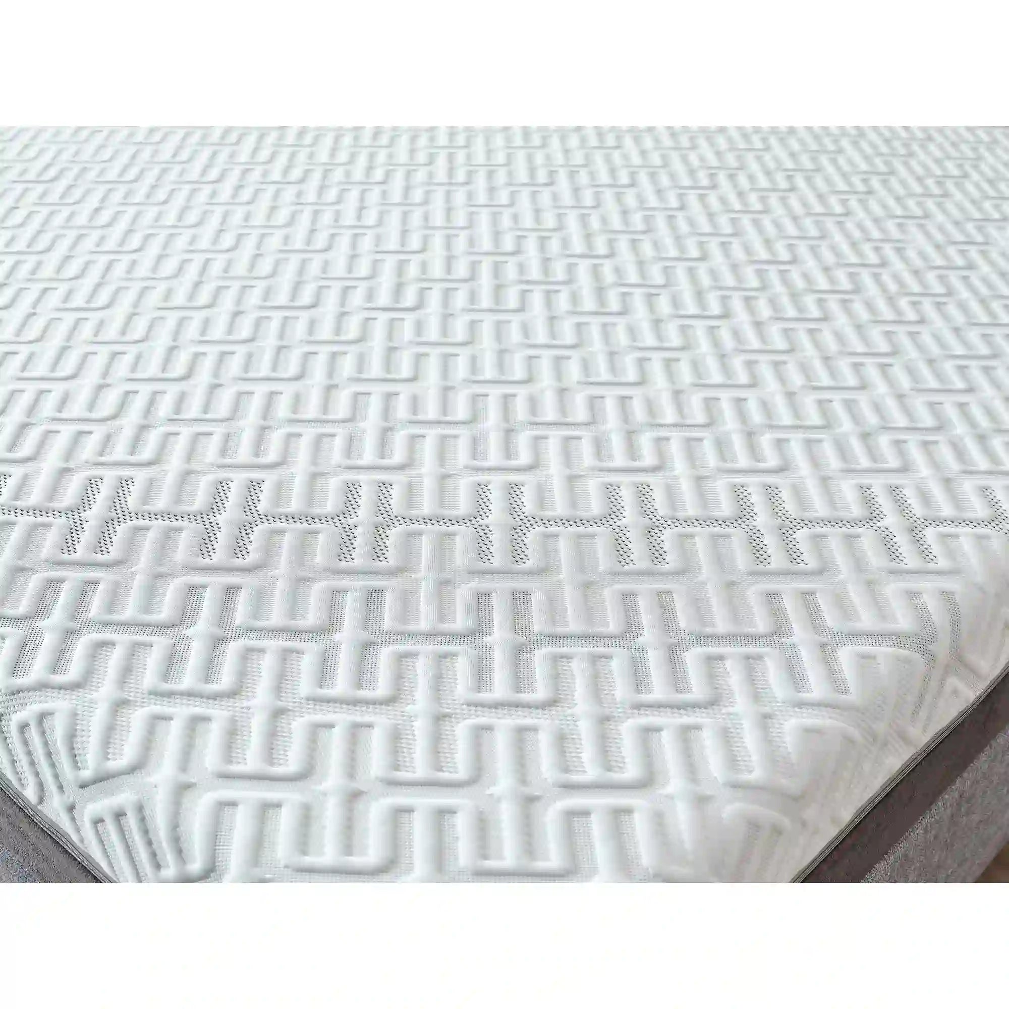 Saltea MERCURY POCKET, alb/gri, 180x200 cm