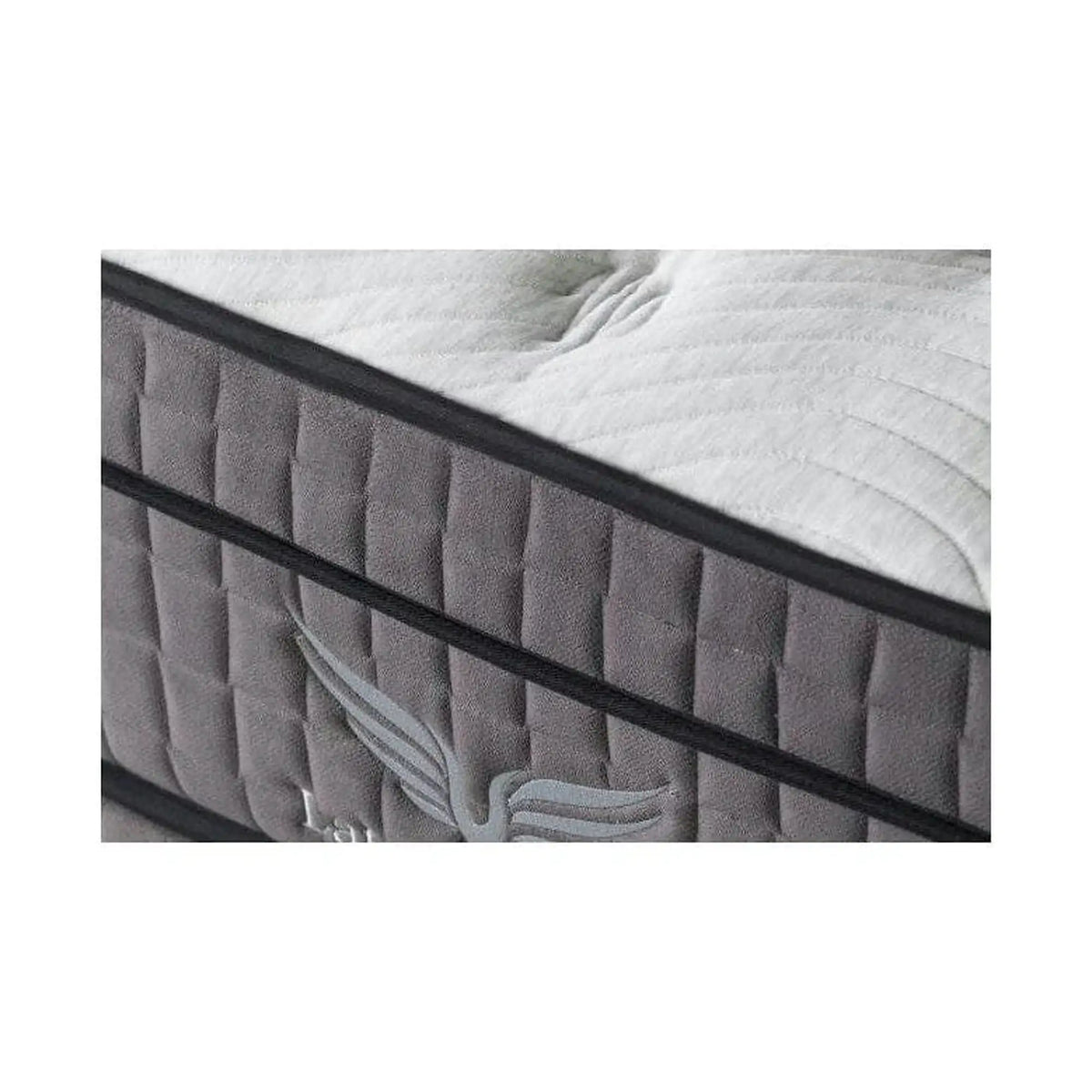 Saltea pat 200x160 LATEKS COMFORT, alb/gri