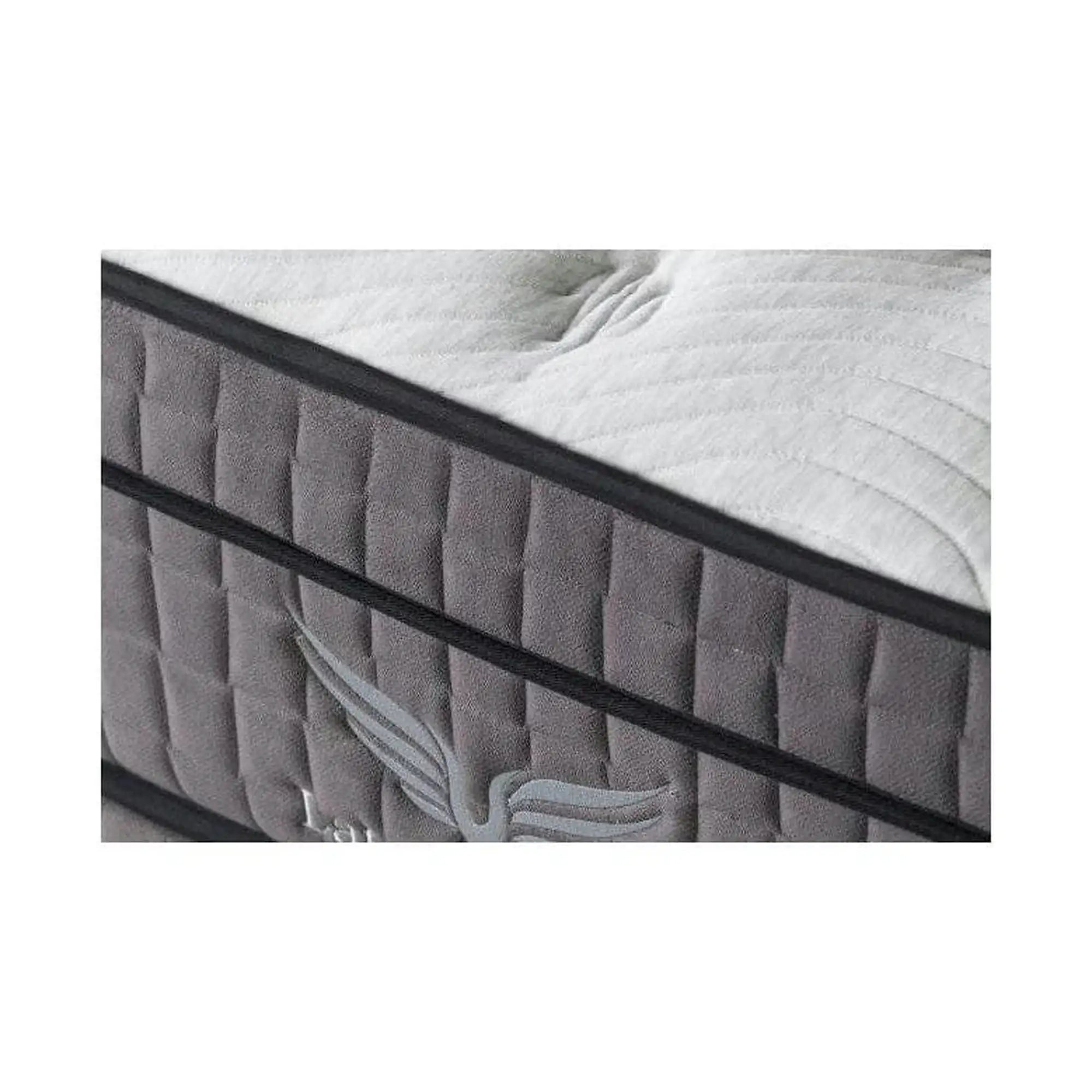 Saltea pat 200x160 LATEKS COMFORT, alb/gri