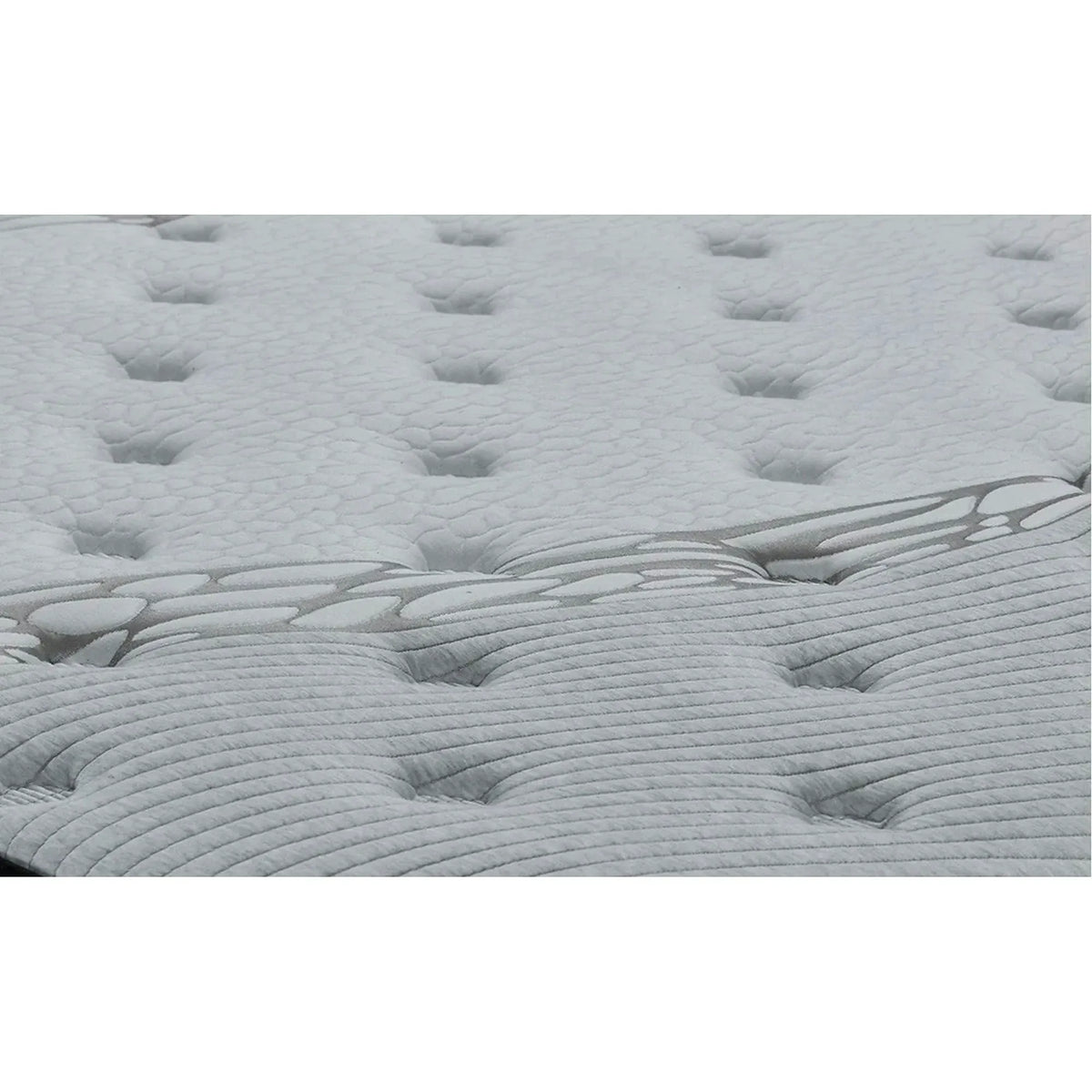 Saltea pat 200x160 LATEKS COMFORT, alb/gri