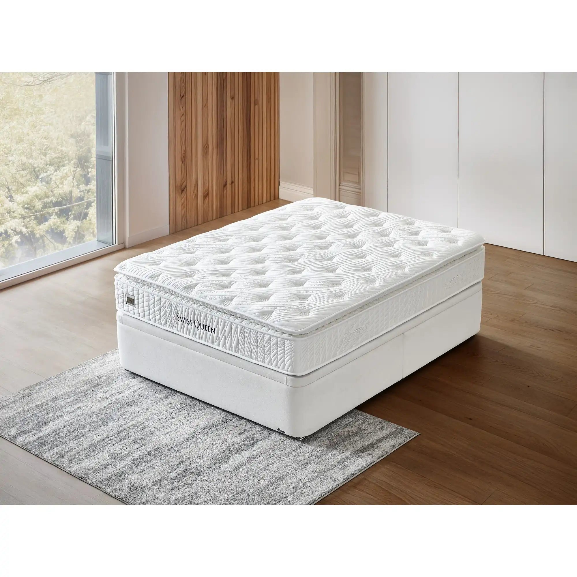Saltea SWISS QUEEN, alb, 140x200 cm