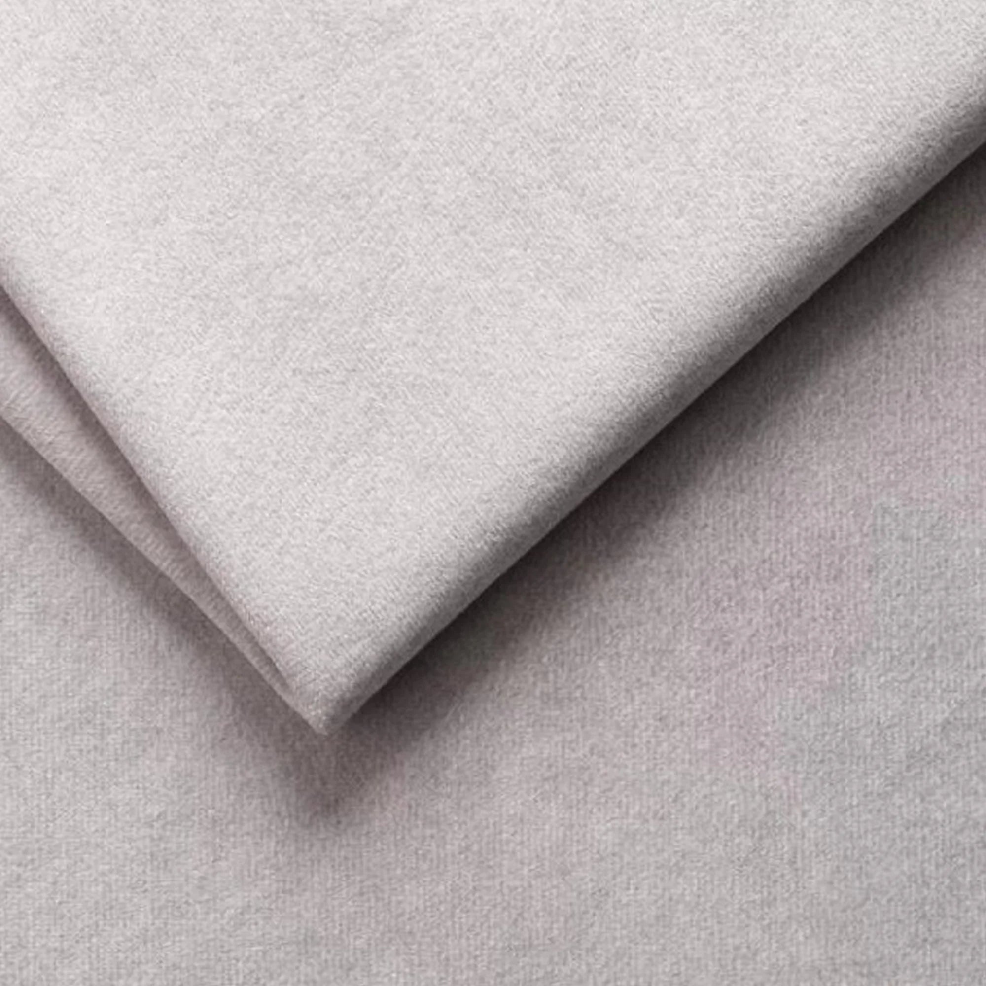 Canapea extensibila CANDY, stofa catifelata gri - Salvador 13, Gama Premium, lada depozitare, 228x98x87 cm